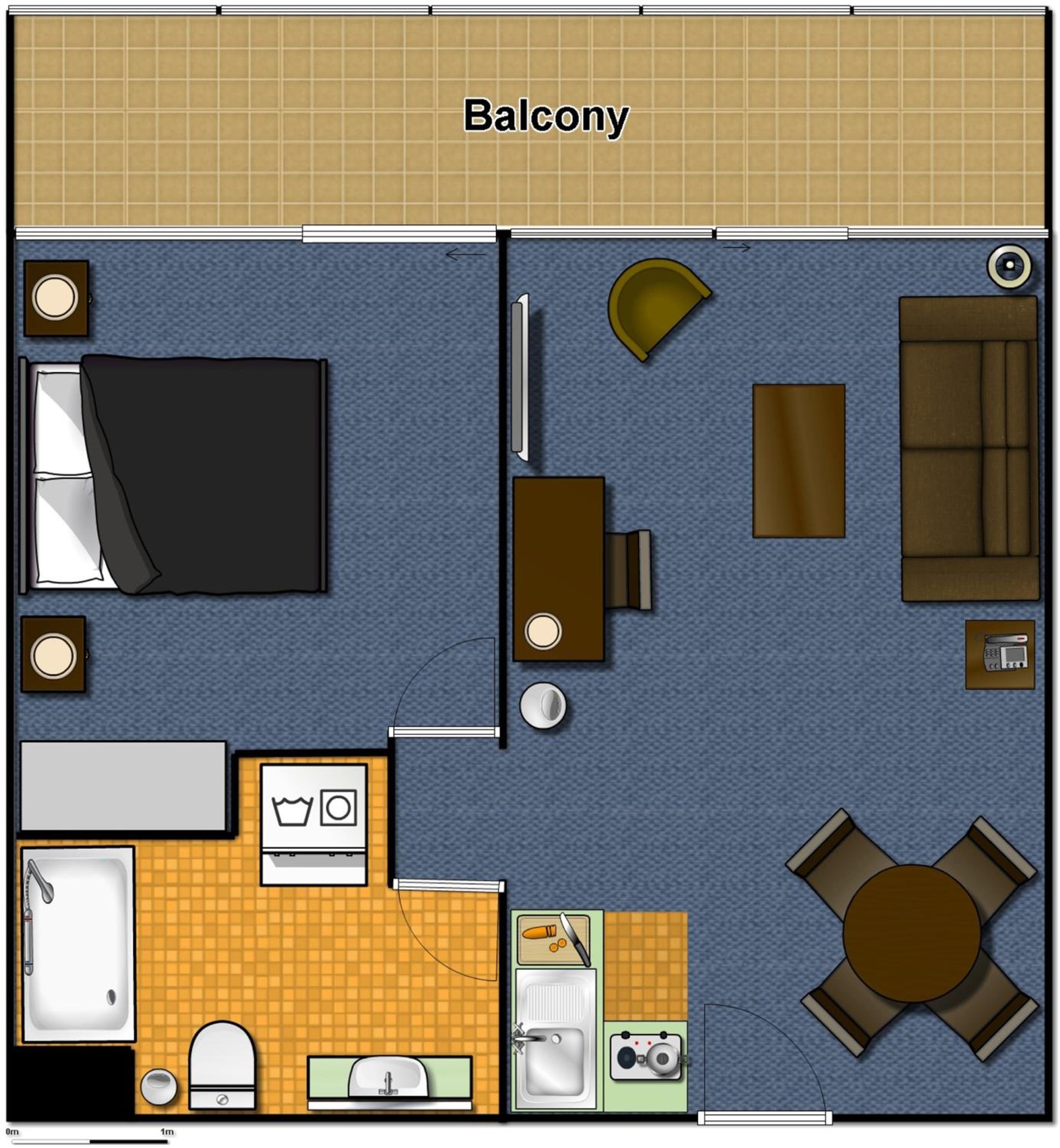 One-Bedroom Apartment - Photo 4