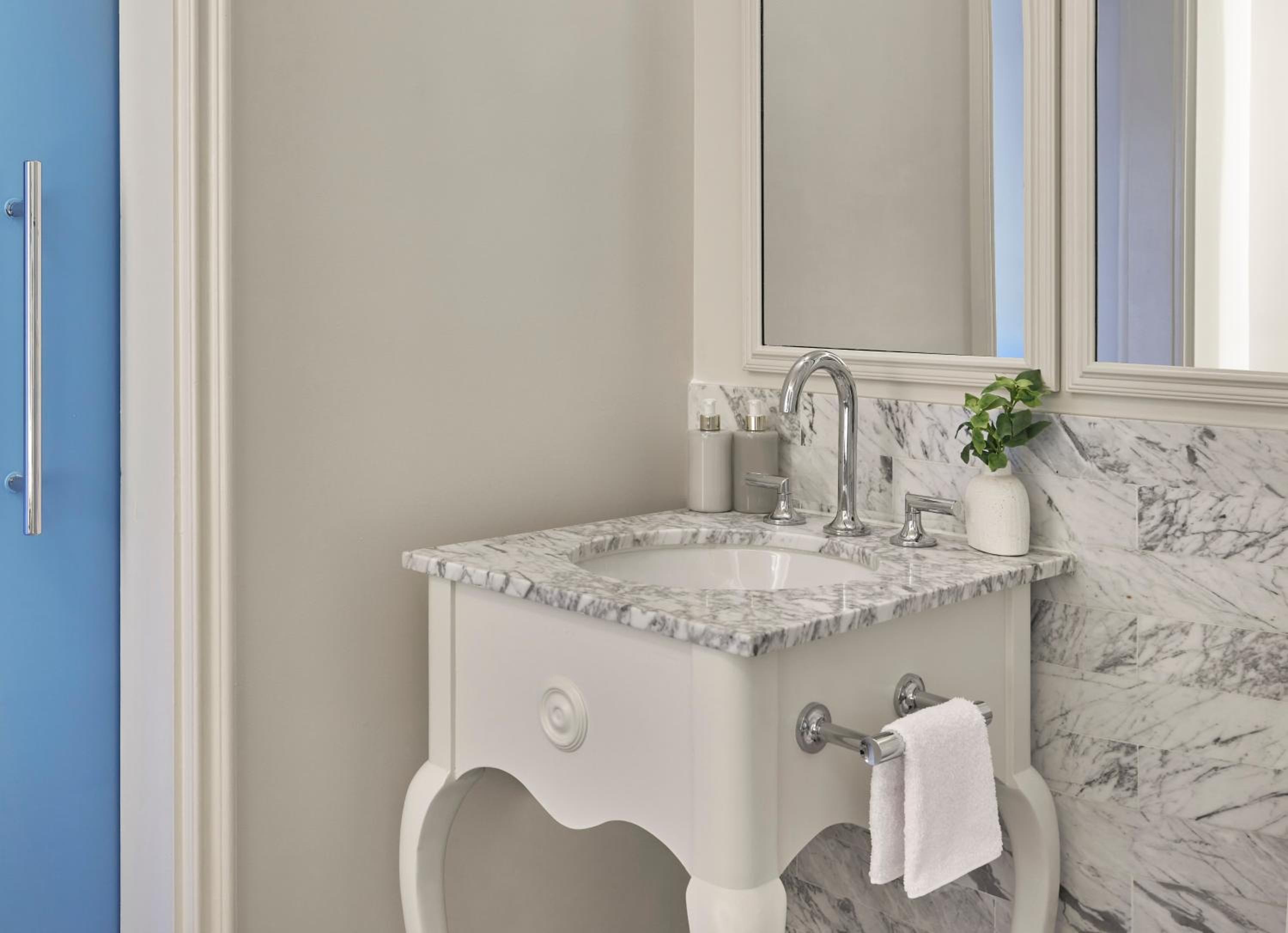 Mobility/Hearing Accessible Partial Ocean View Two Queens, Tub