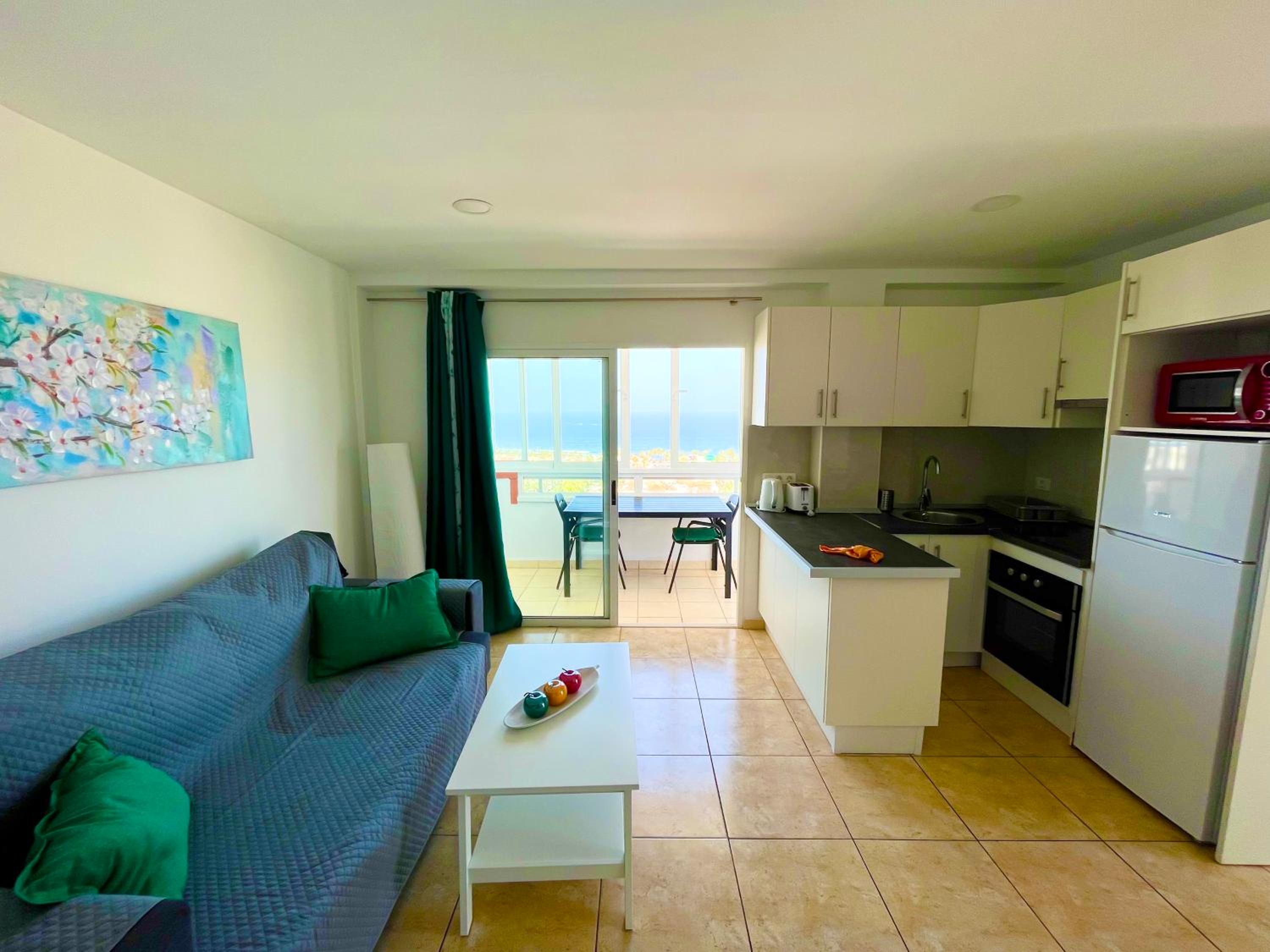 Apartamento con vista al mar