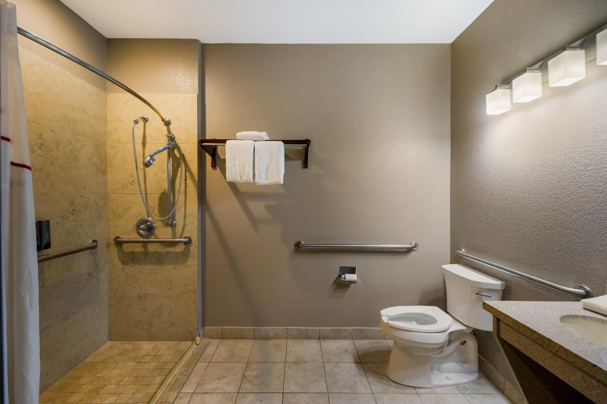 Superior Room with Two Queen Beds Disability Access Roll-In Shower Smoke Free photo 2