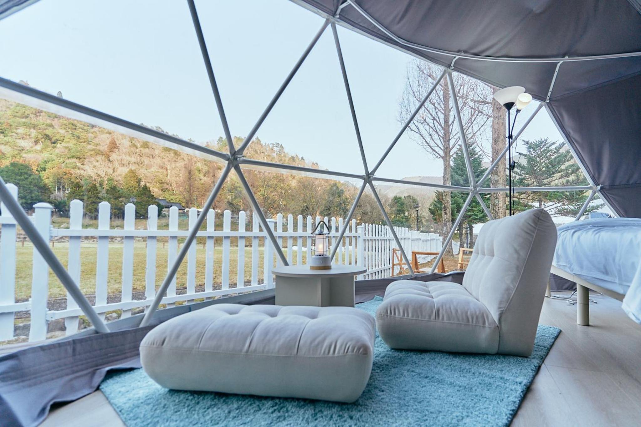 Glamping Dome with mountain view photo 1