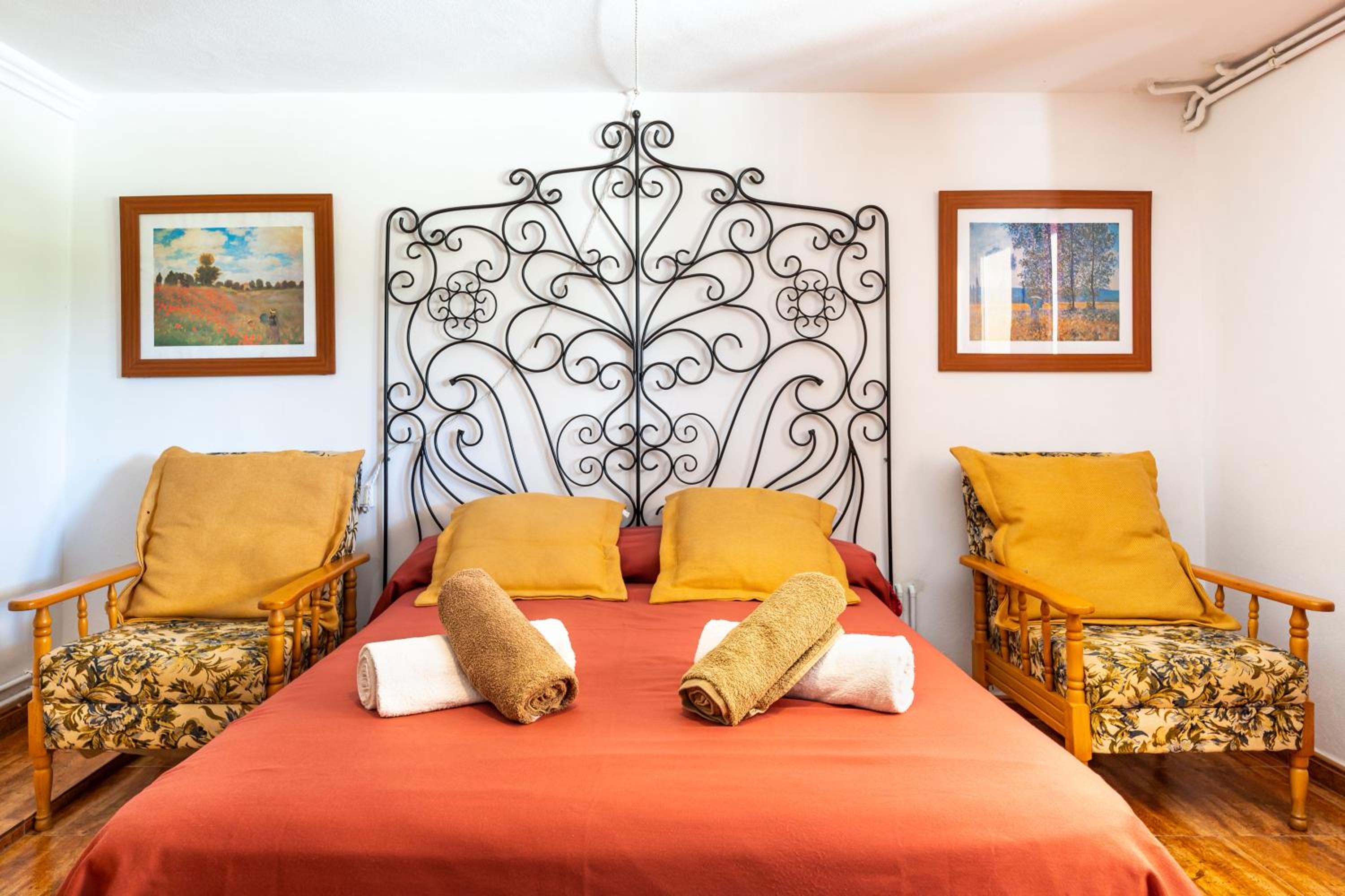 Villa con vistas al jardín