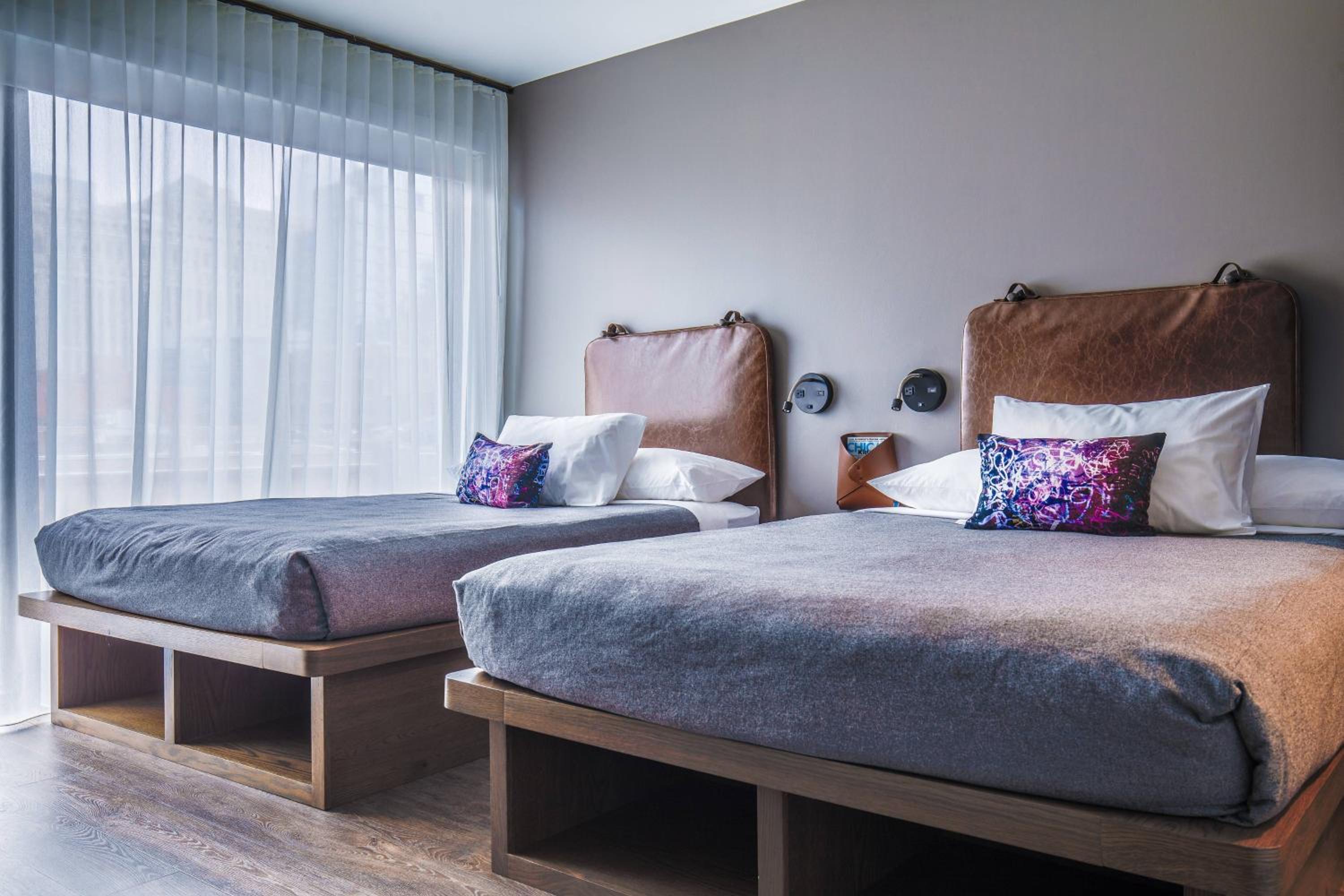 Queen Room with Two Queen Beds and Roll-In Shower - Mobility Access photo 1