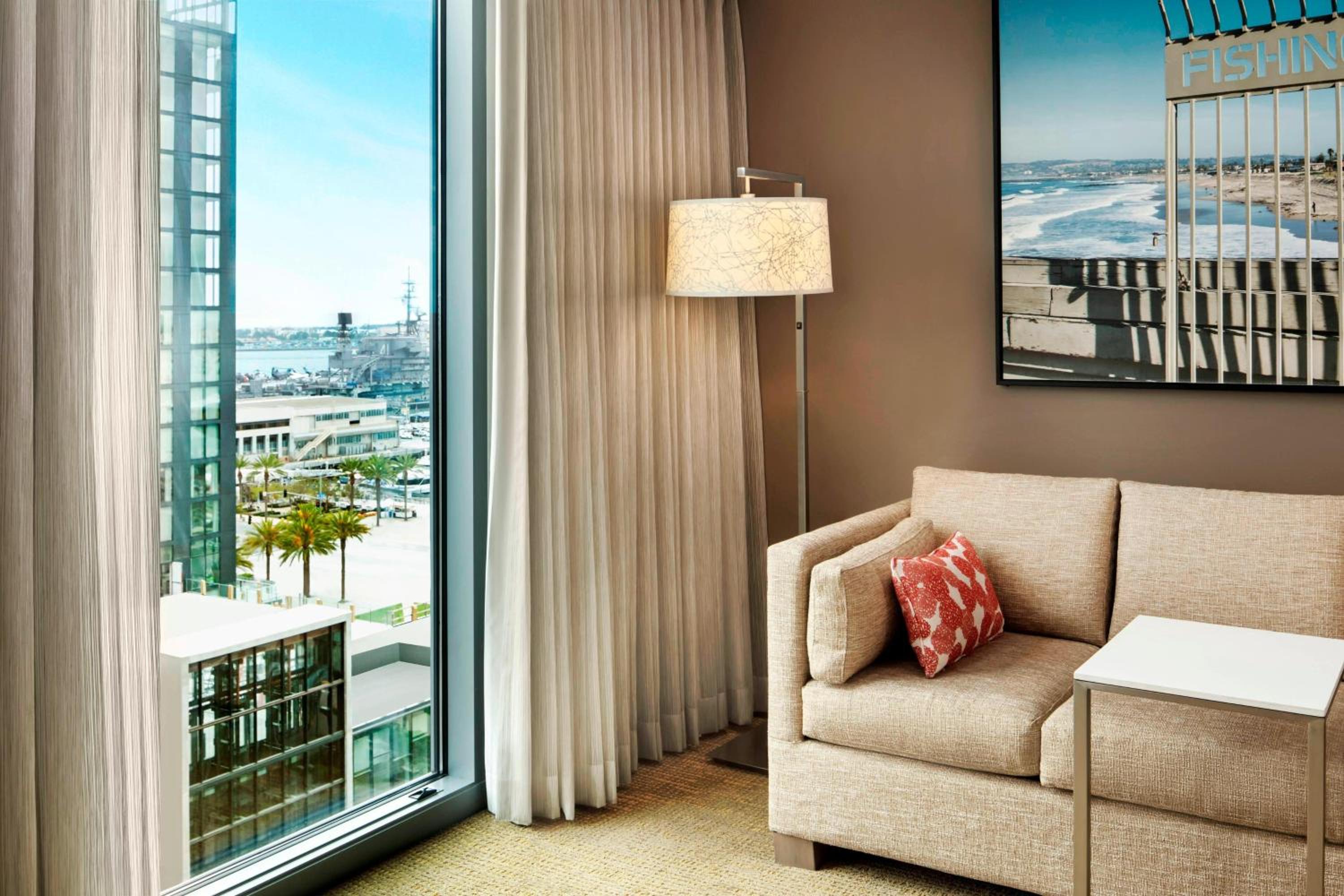 King Studio with Partial Bay View