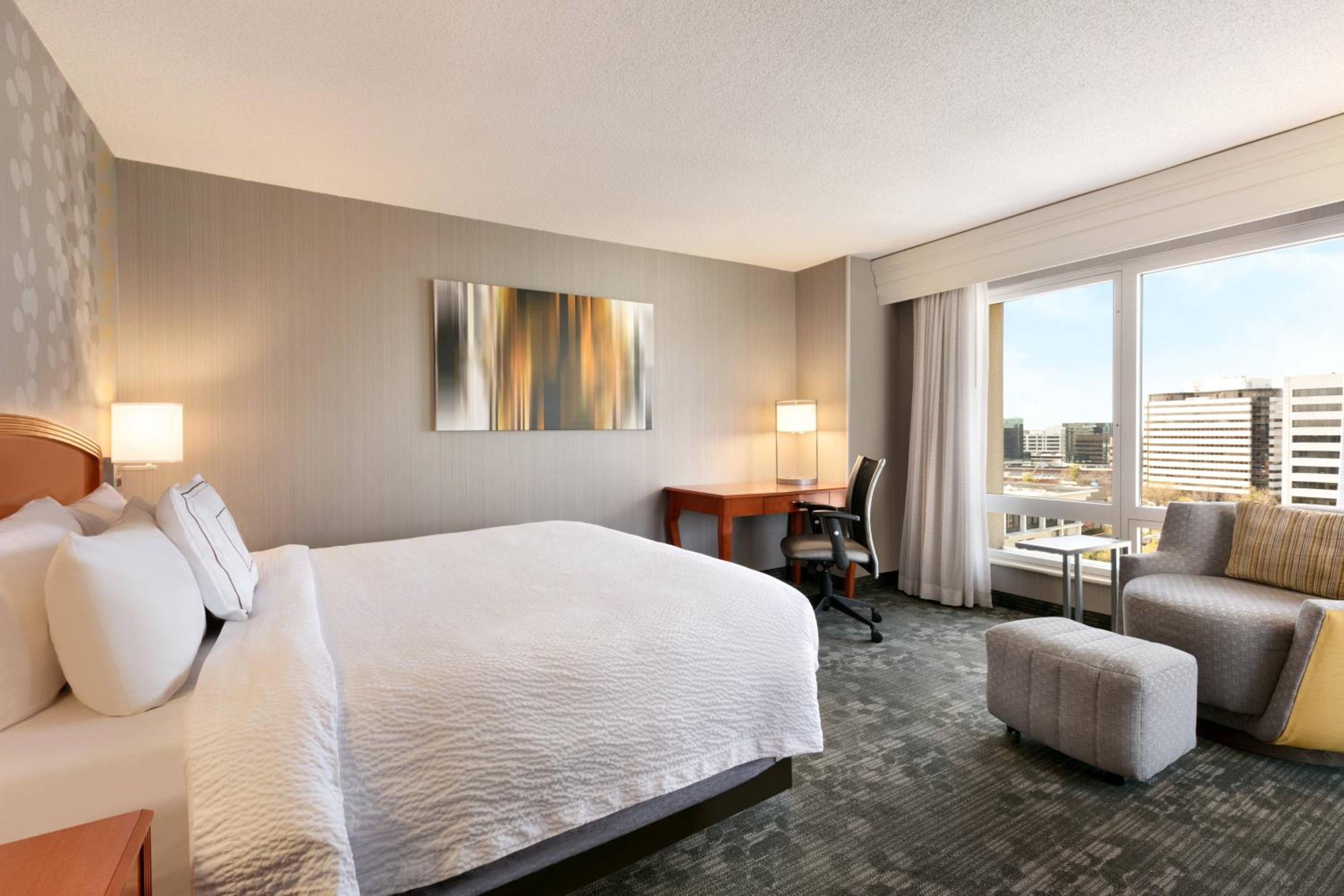 Guest room with 1 King Bed and City view