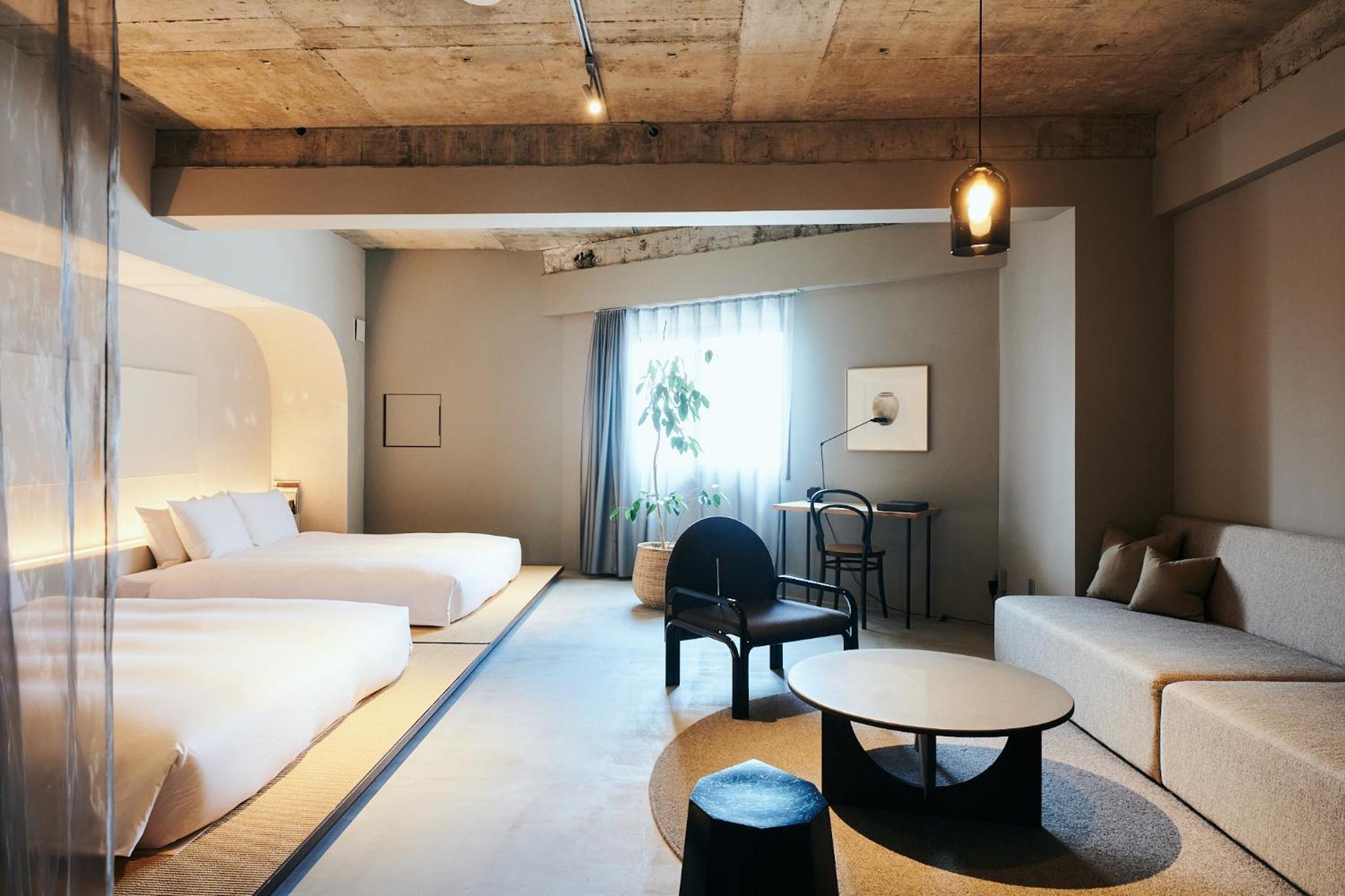High floor suite with Sauna
