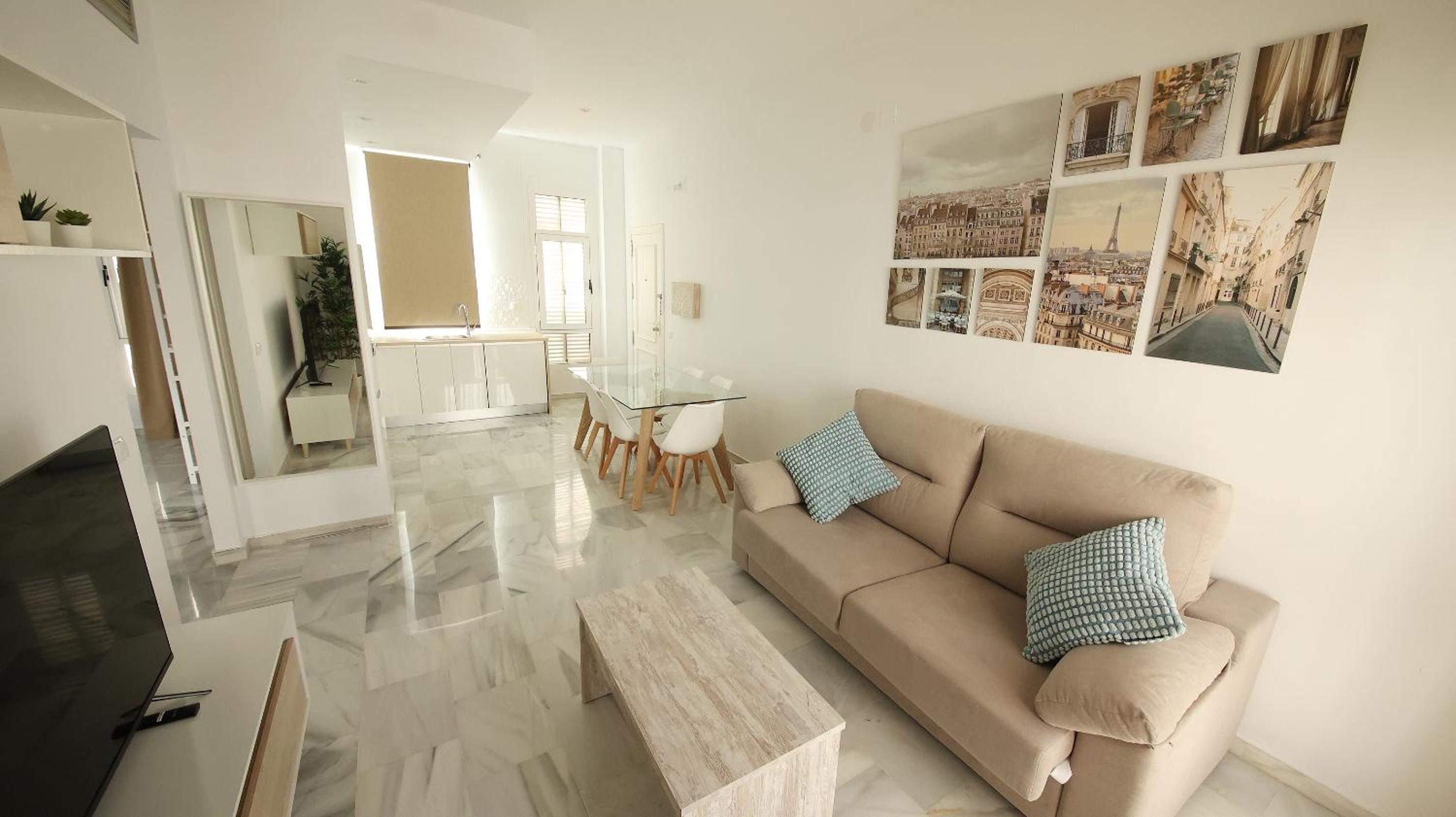 Apartamento de dos habitaciones