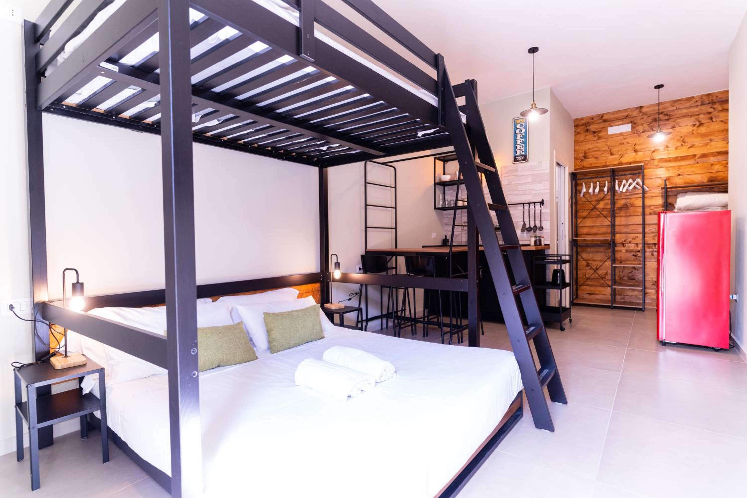 Studio with Balcony