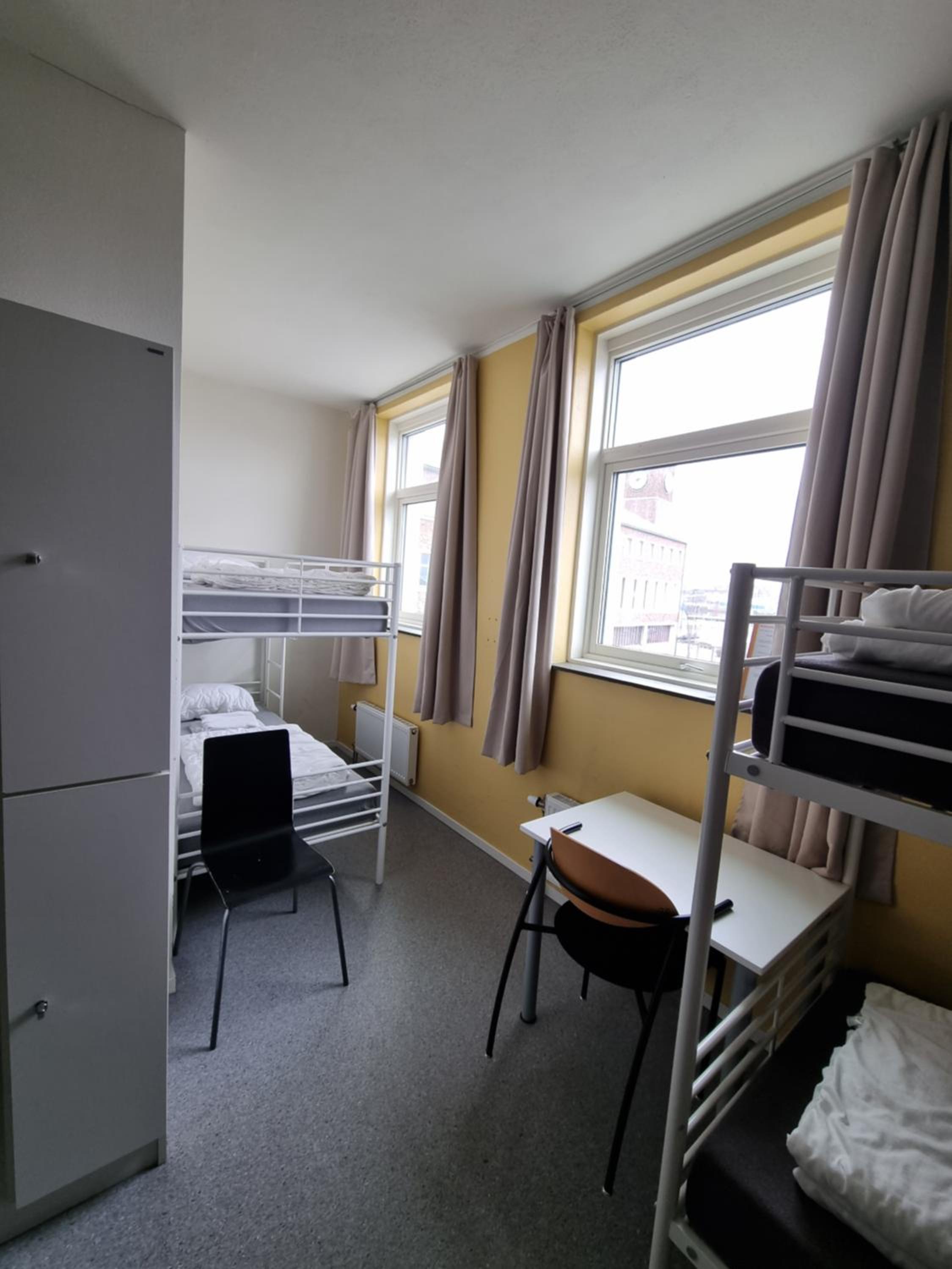 Single Bed In Male Dormitory Room photo 1