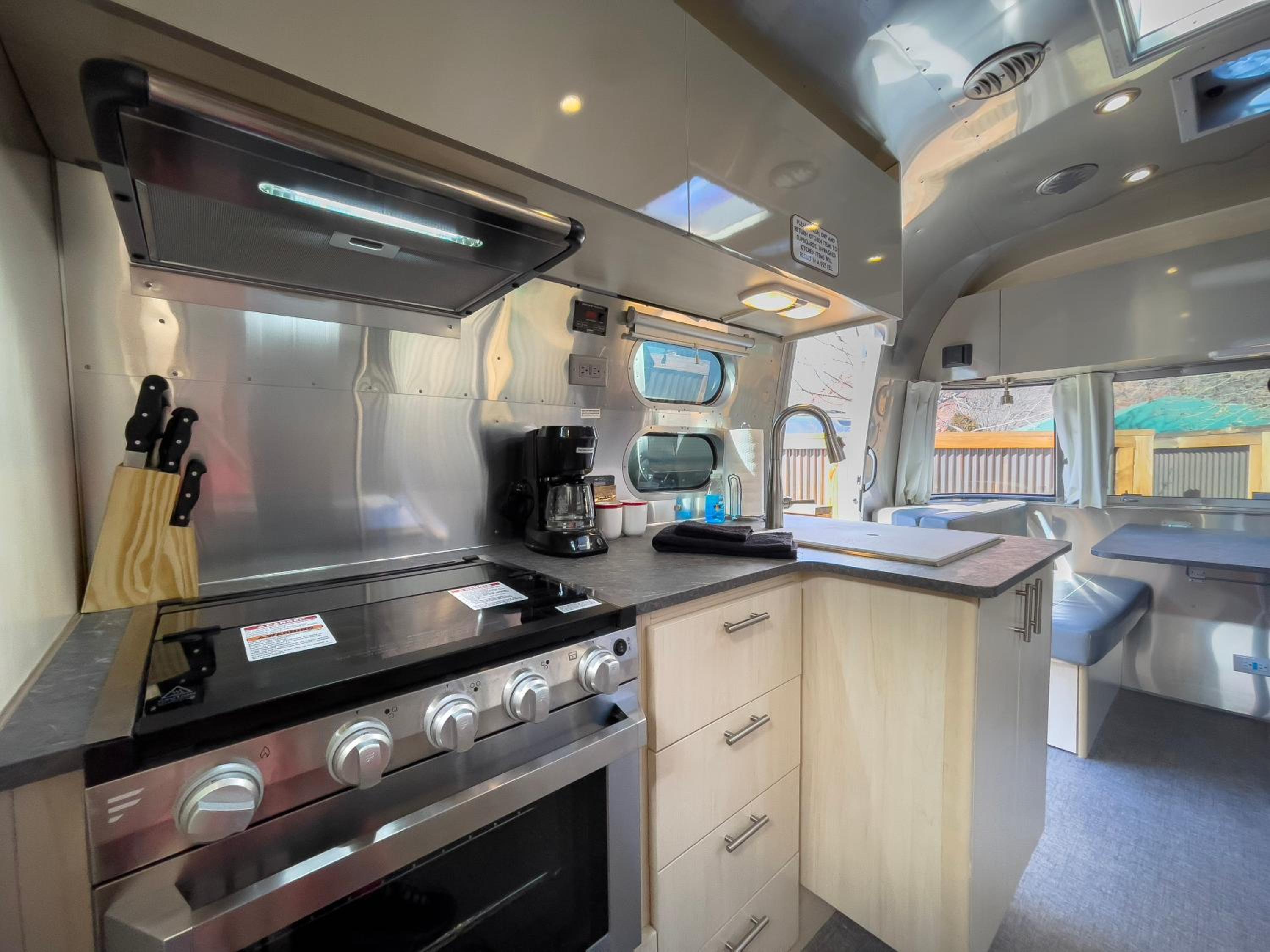 Airstream Rental w/ Short Queen, Full, Small Twin photo 3