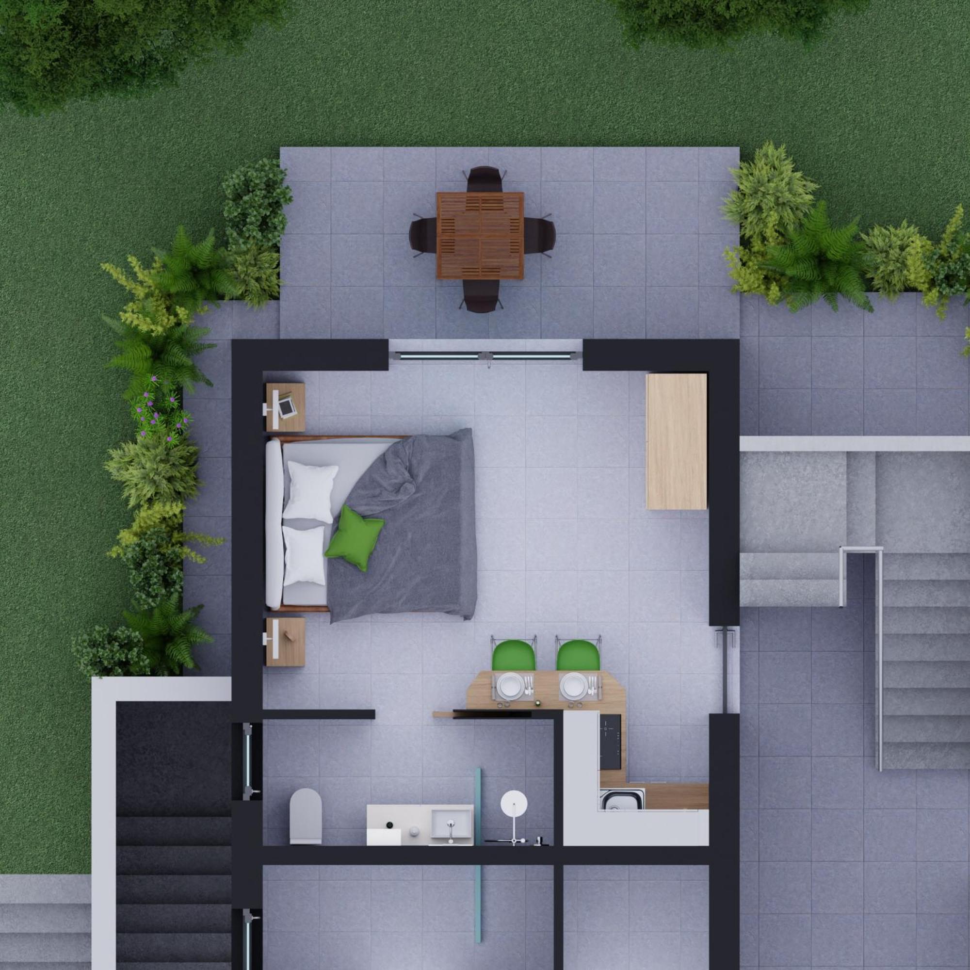 Studio with Garden View photo 2