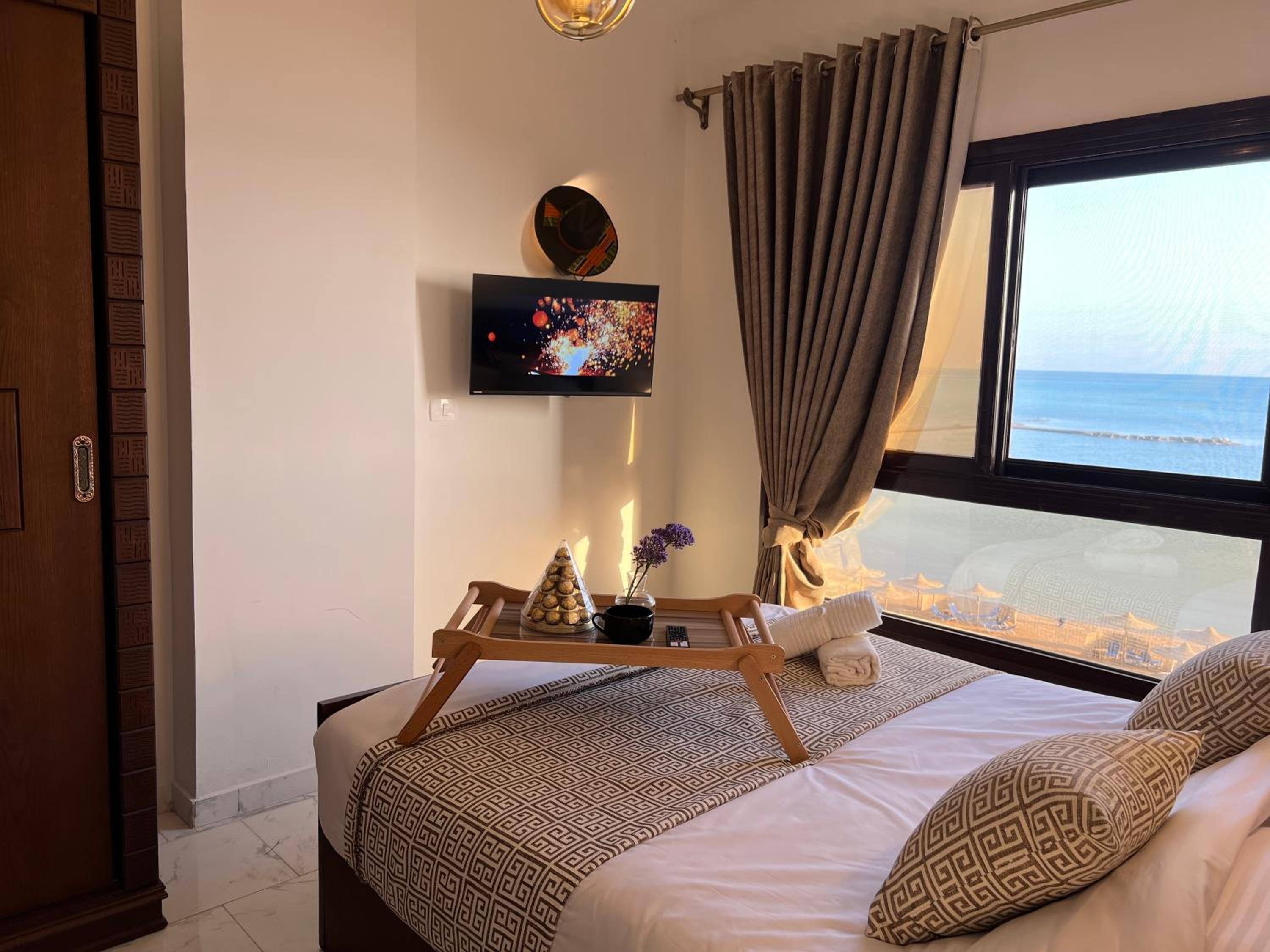 Deluxe Double Room with Balcony and Sea View