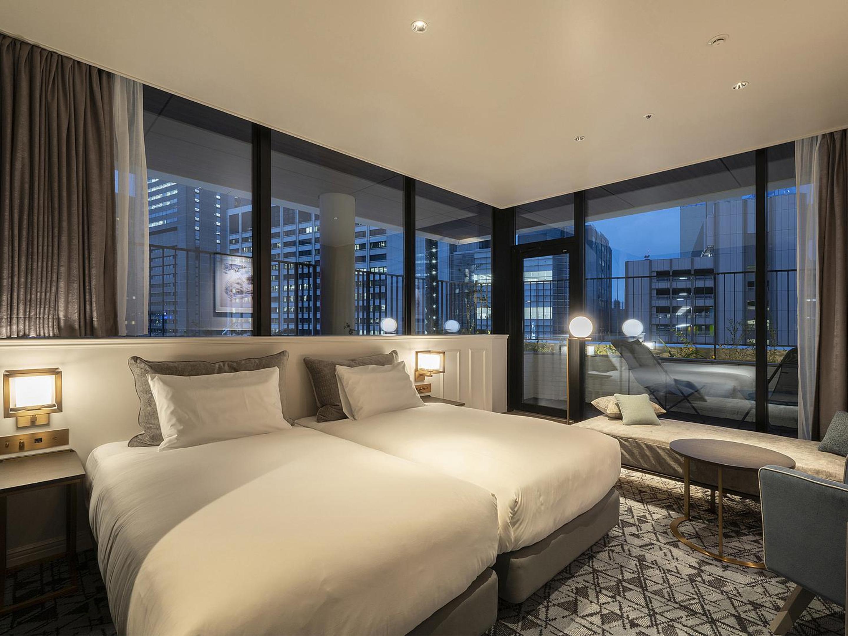 Deluxe Twin Room with Terrace(For 3 Person) - Non-Smoking photo 1