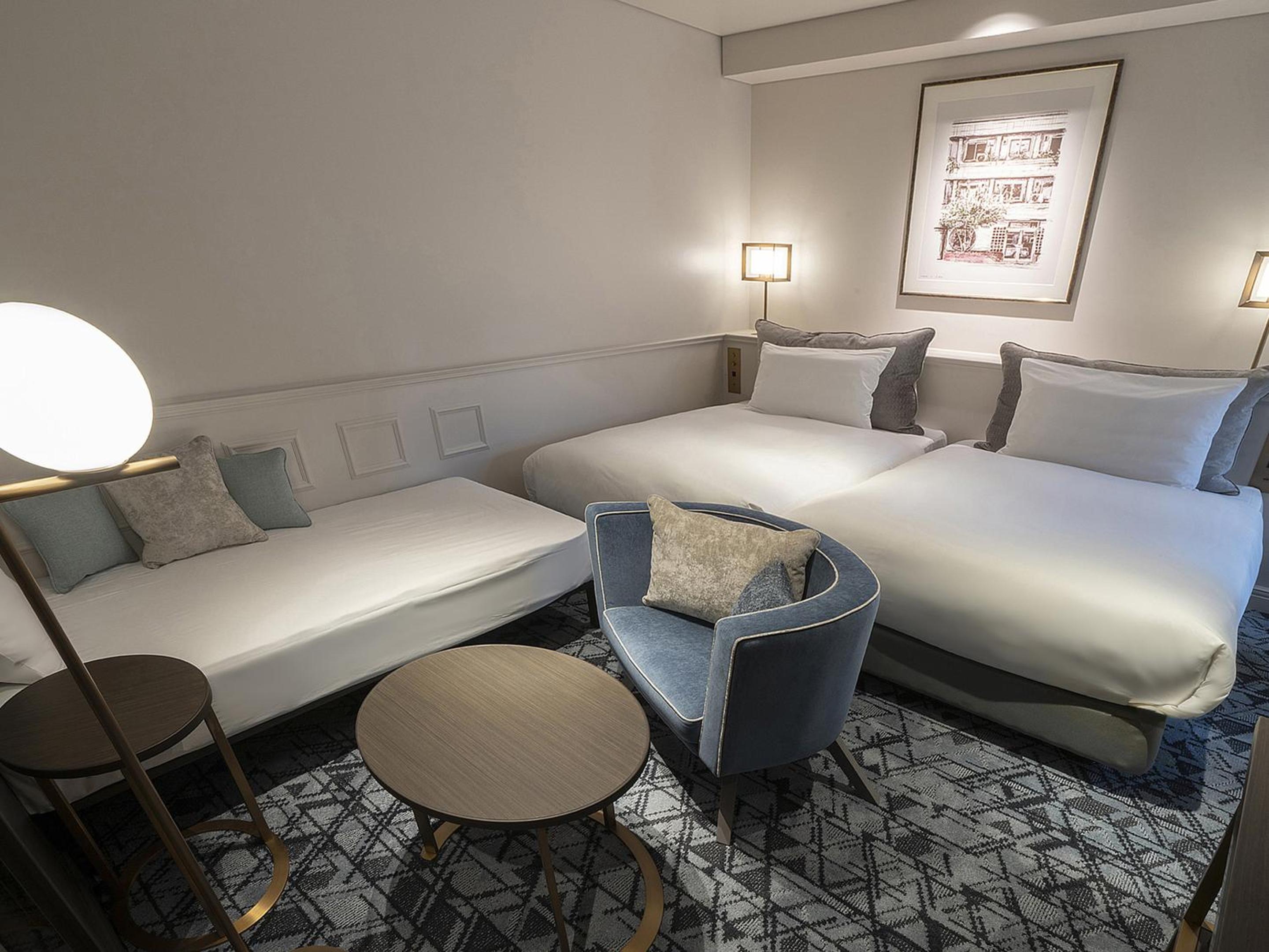 Deluxe Twin Room(For 3 Person) - Non-Smoking photo 2