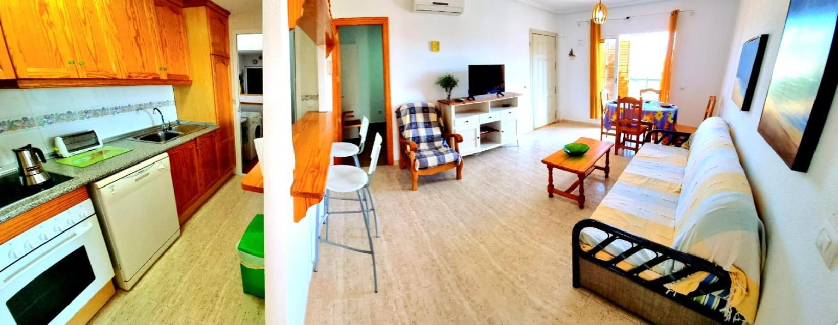 Apartamento de dos habitaciones