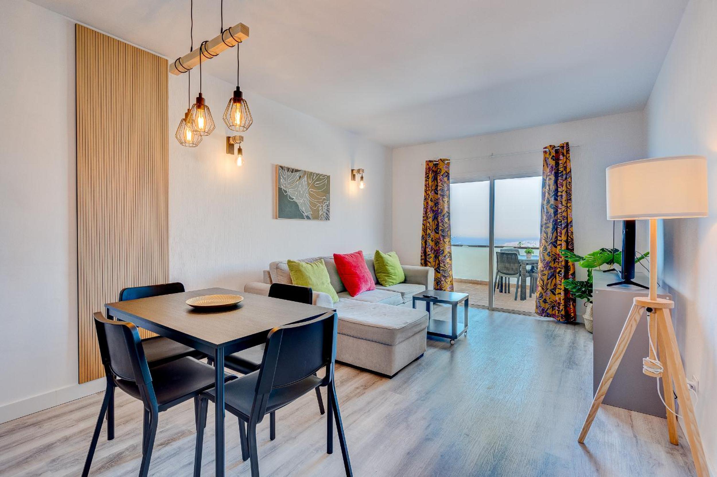 Apartamento con vista al mar
