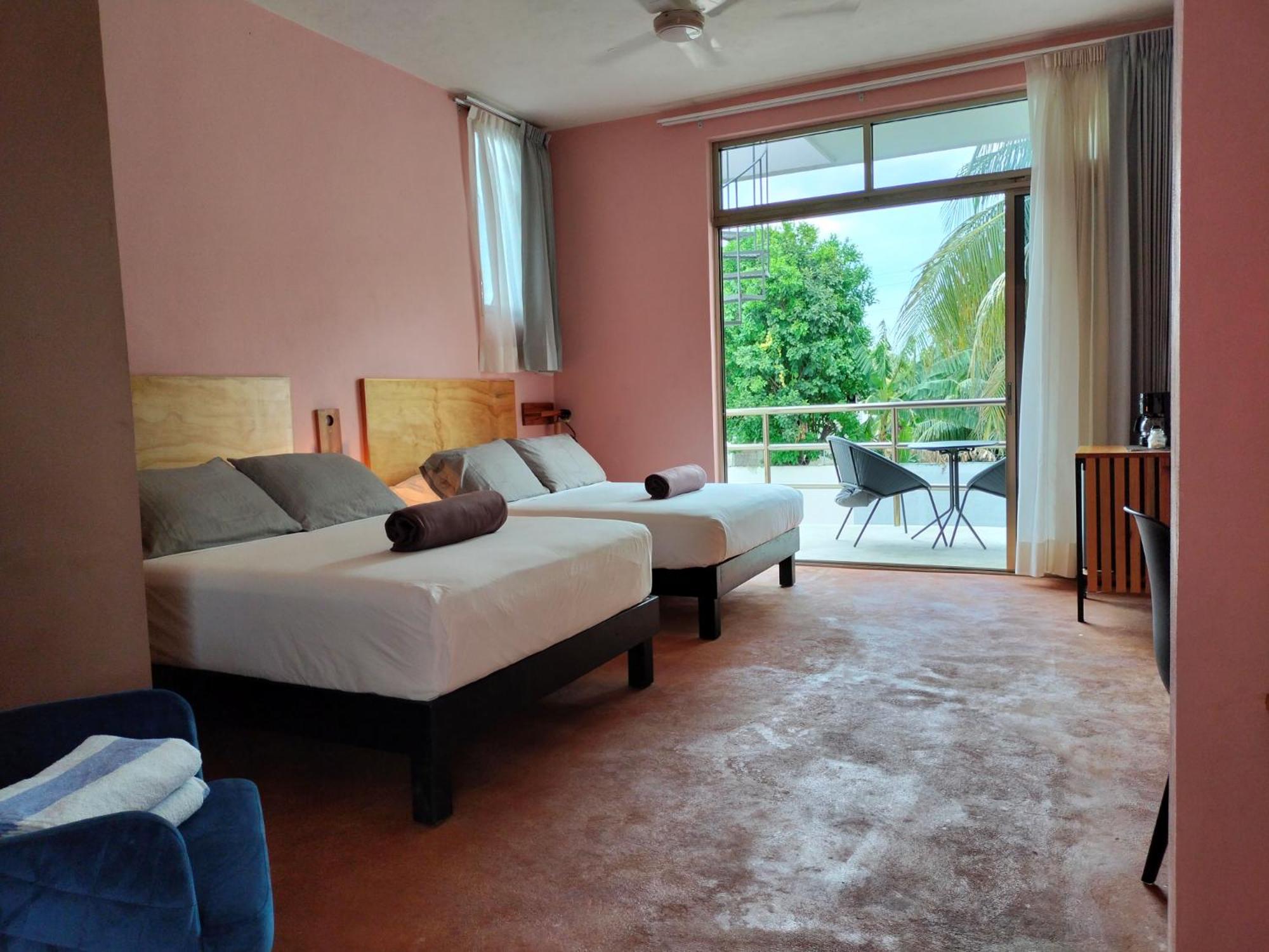 Twin Room with Pool View
