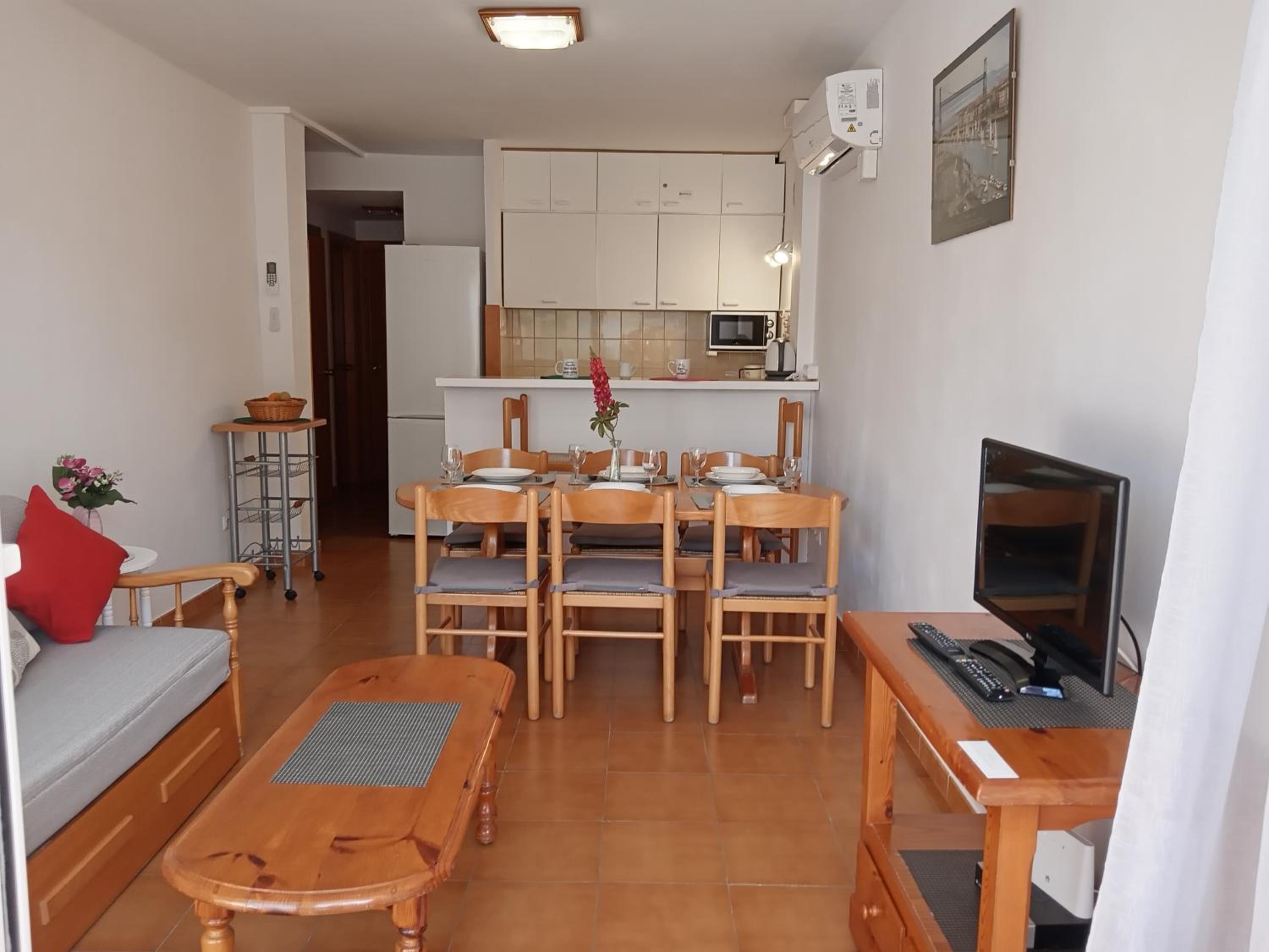 Apartamento de dos habitaciones