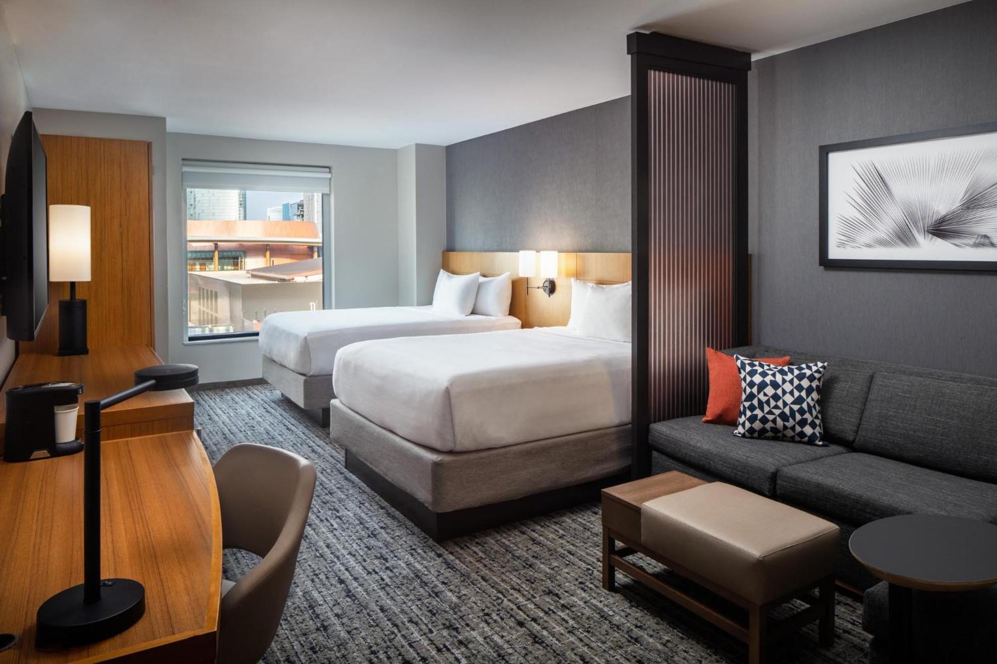Queen Room with Two Queen Beds and Roll-In Shower - Disability Access