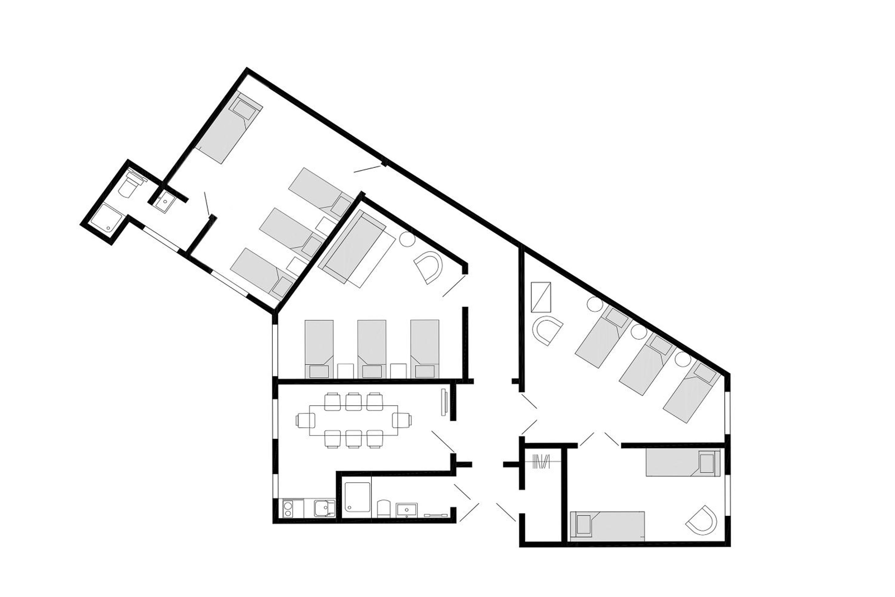 Premium Four-Bedroom Apartment with 2 Bathrooms and Living Room  - Photo 12