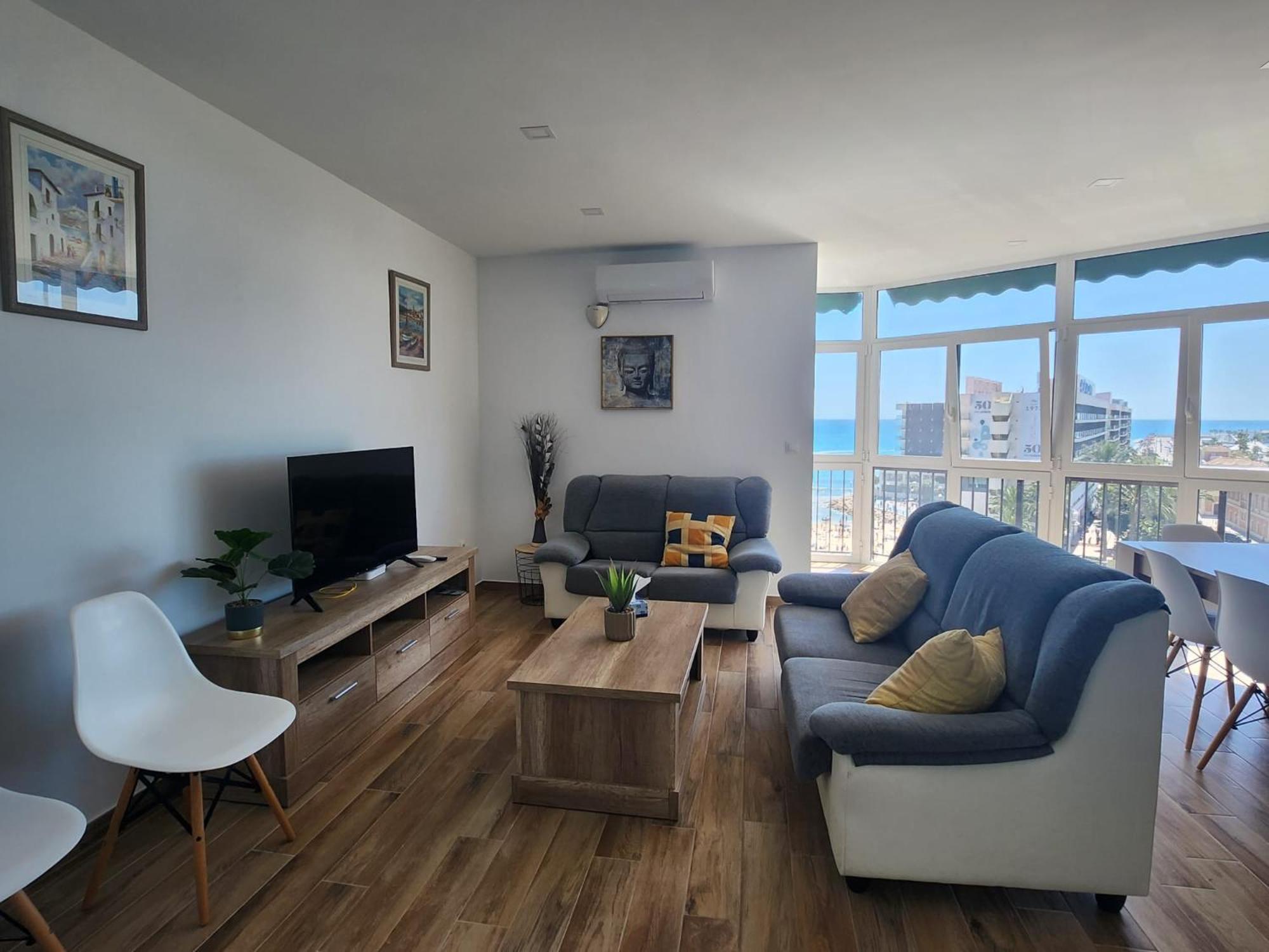 Apartamento con vista al mar