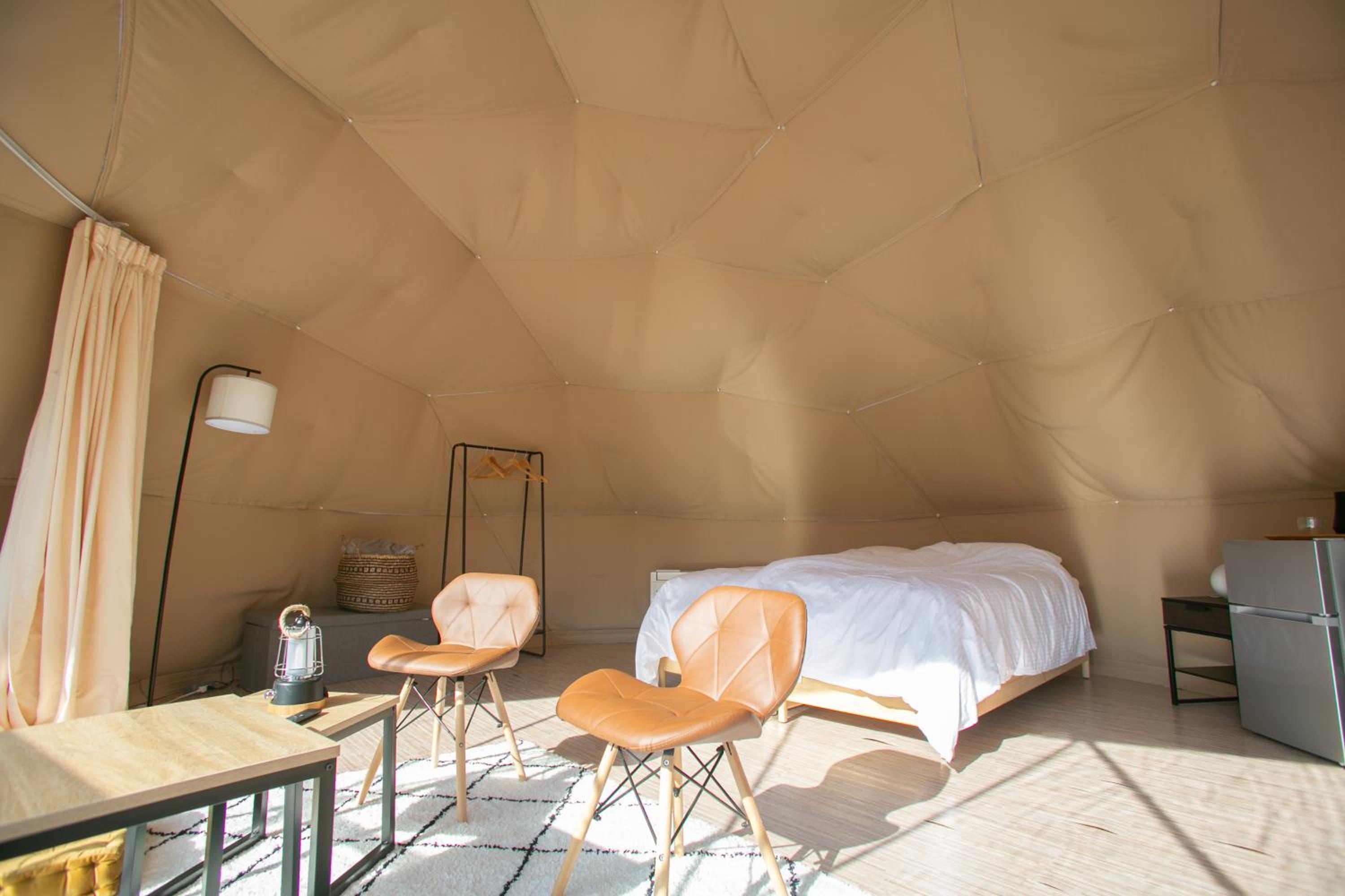 Glamping Dome with forest view photo 1