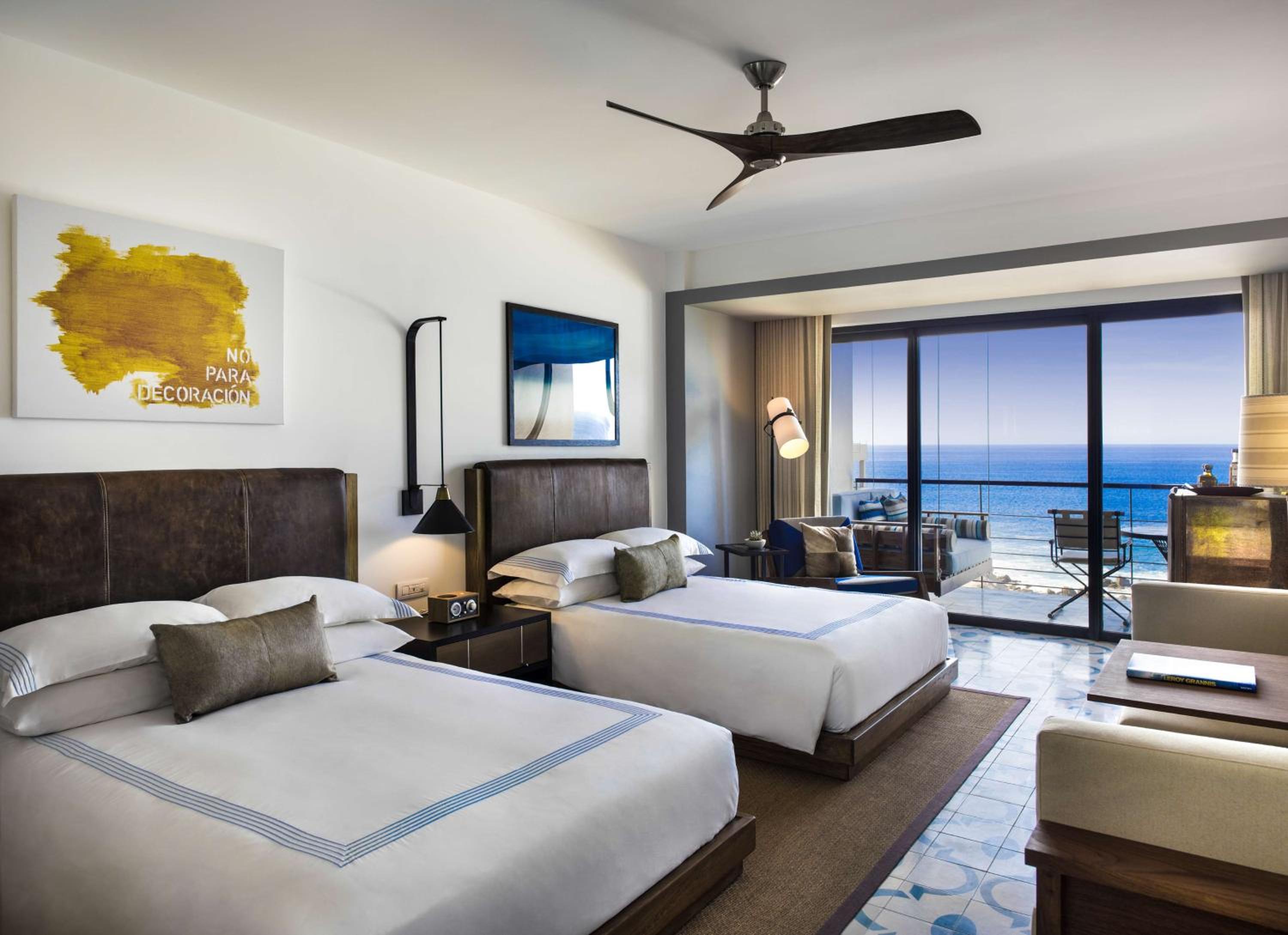 Deluxe Queen Room with Two Queen Beds and Ocean View