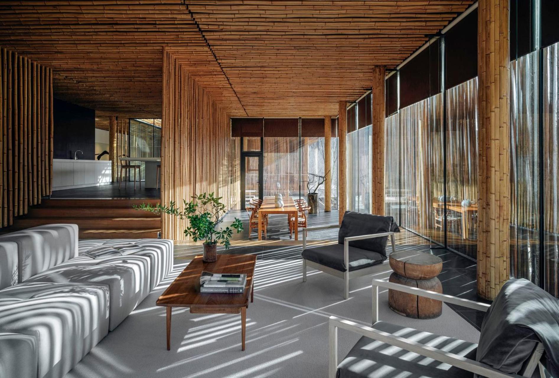 Bamboo Wall