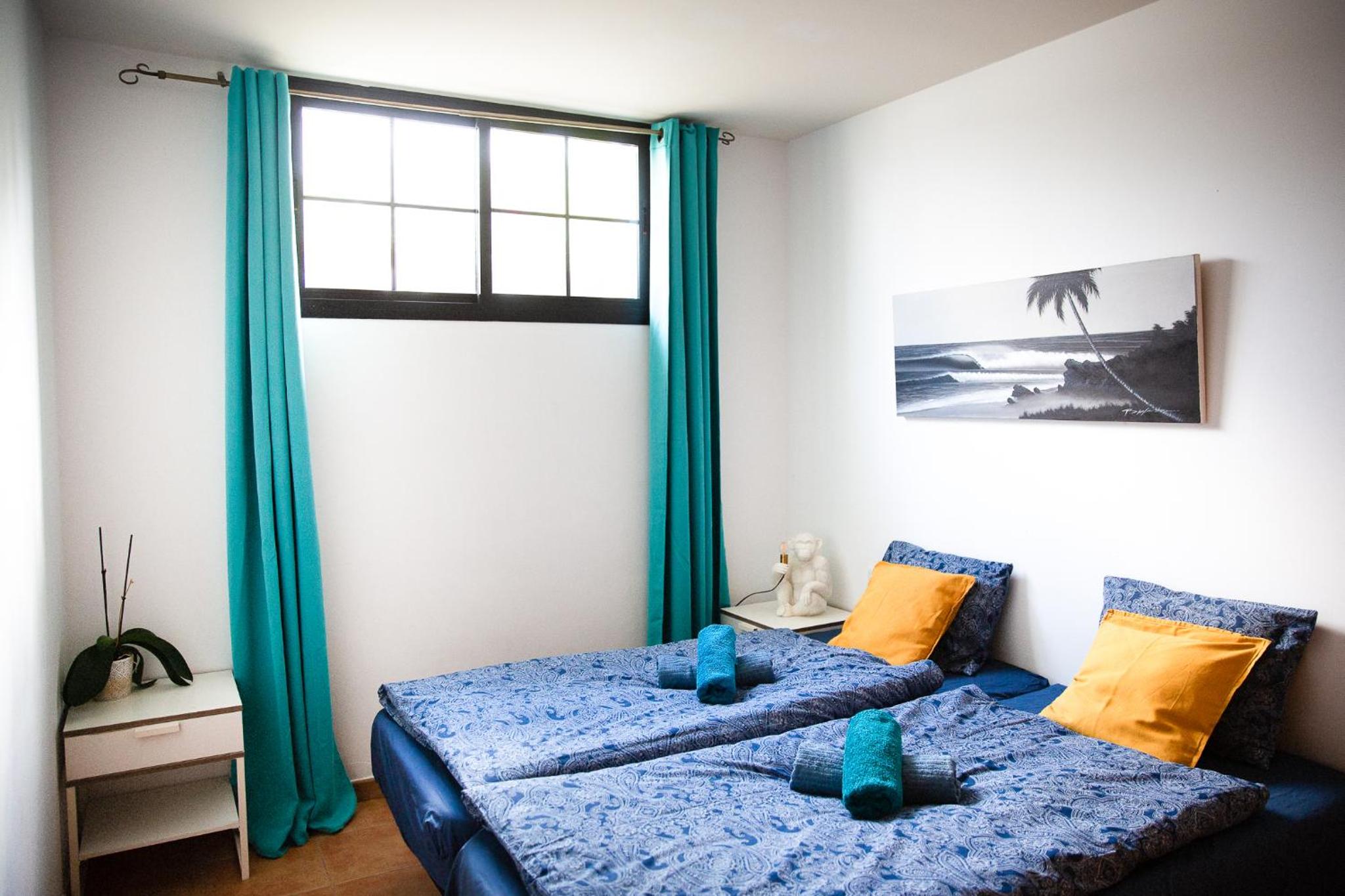 Habitación Doble o con Dos Camas con Baño Compartido