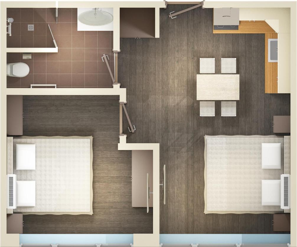 Studio Apartment (nr. 2) - Photo 2