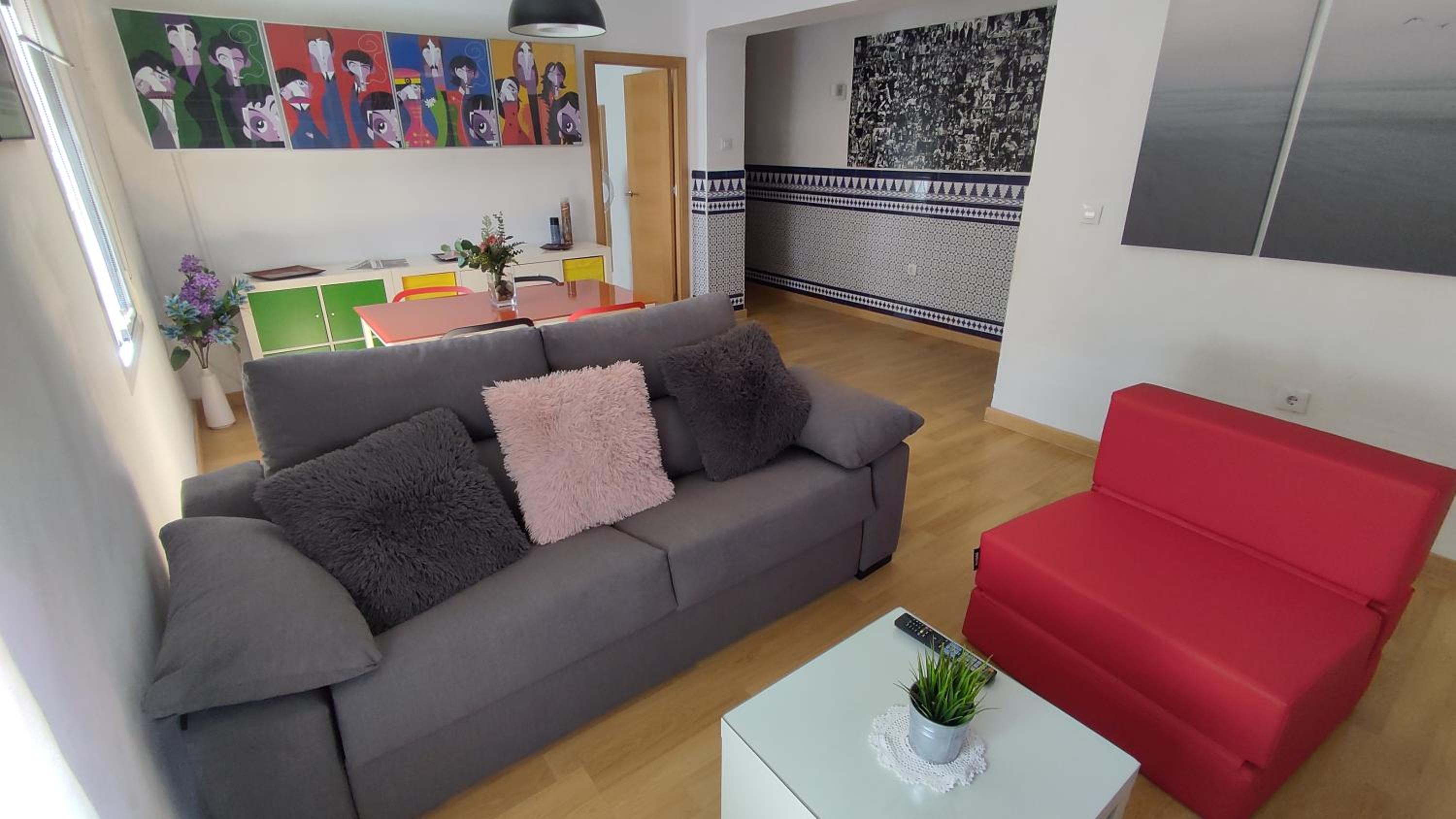Apartamento de dos habitaciones