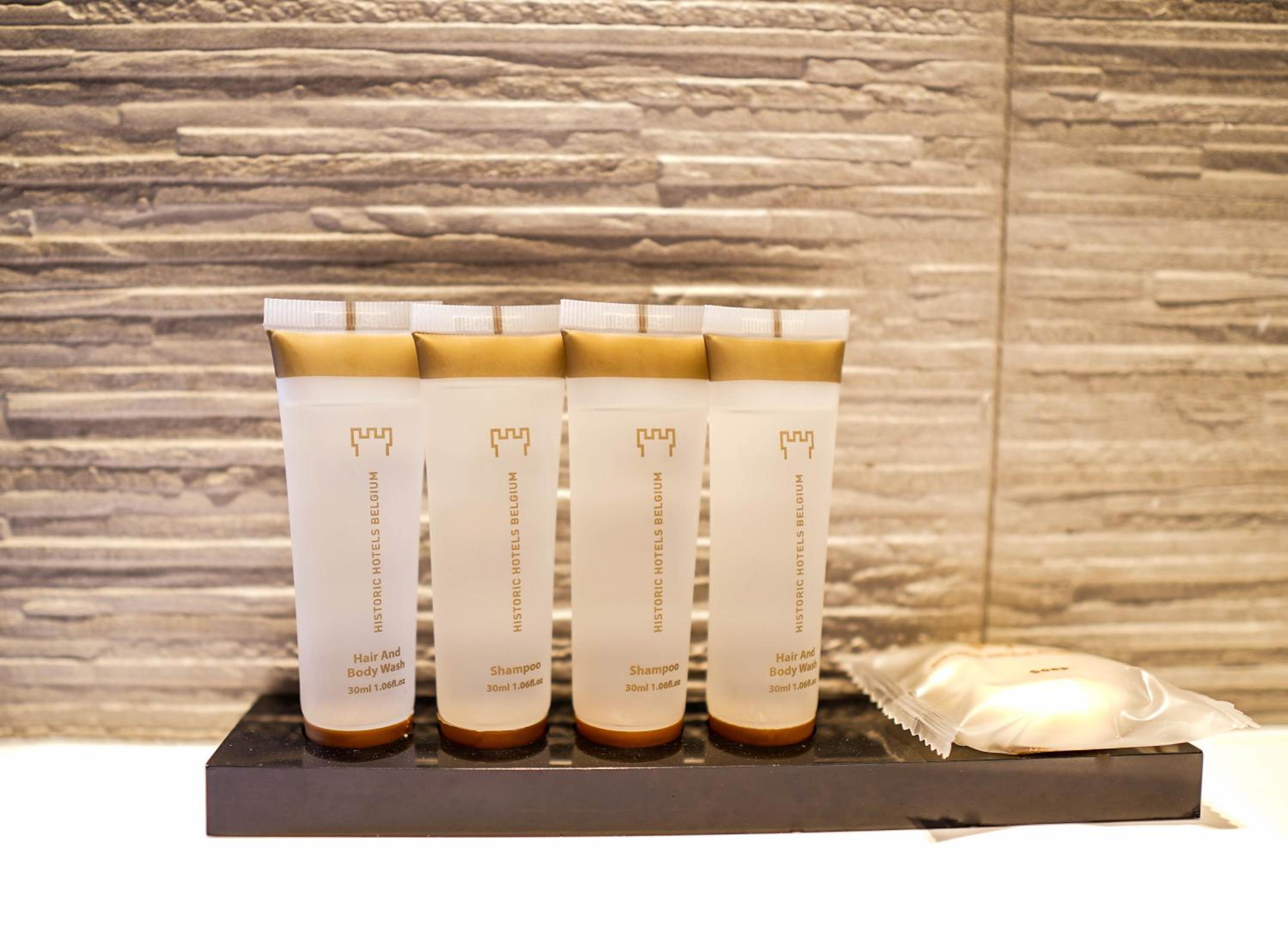 close up of some skin care products on a tray