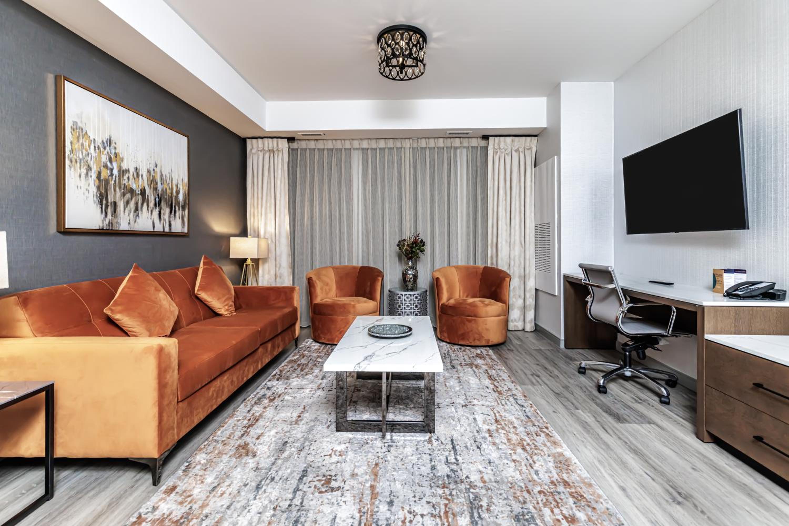 One-Bedroom King Suite with Sofa Bed