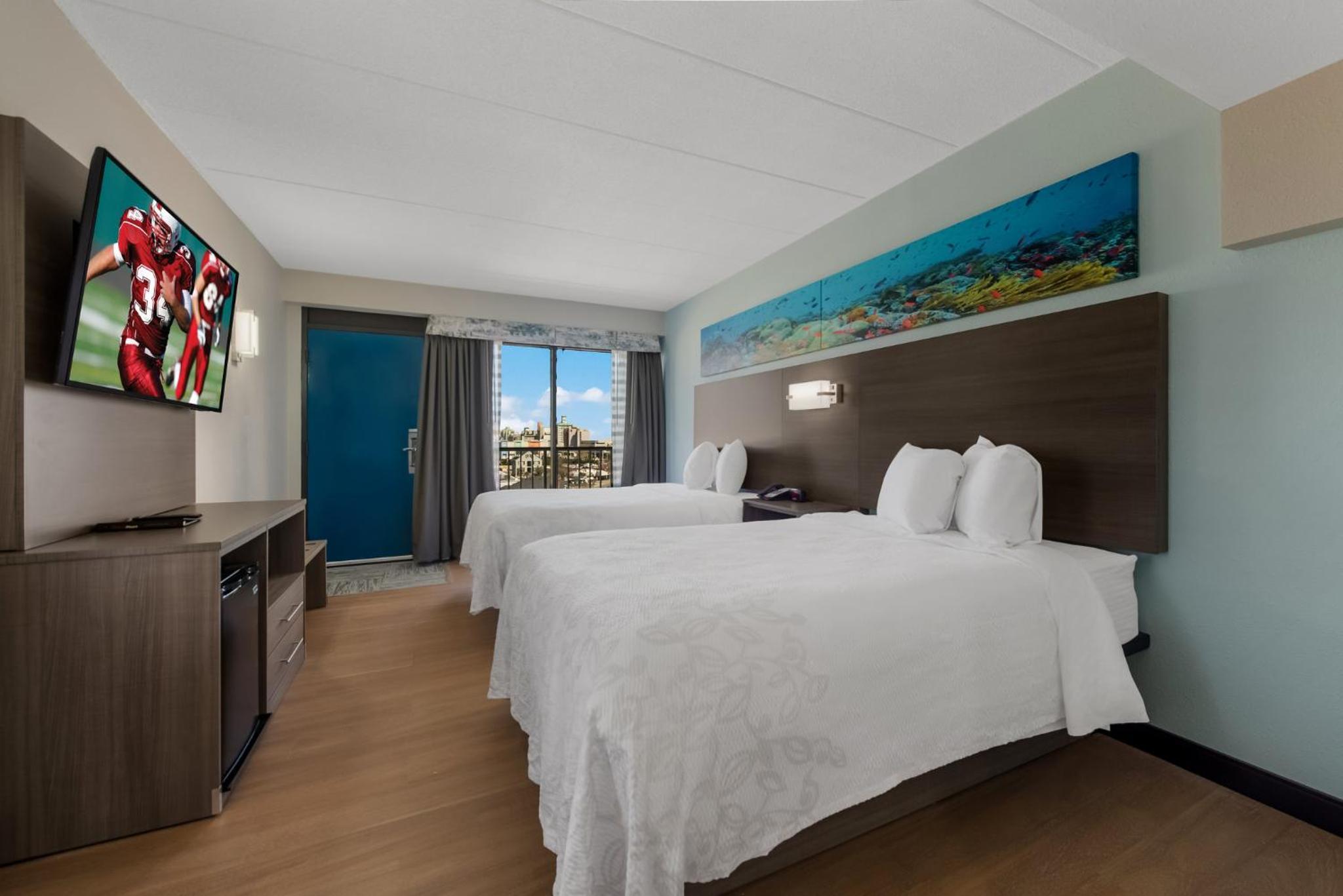  Superior Room with Two Double Beds with Pool View Smoke Free - Photo 2