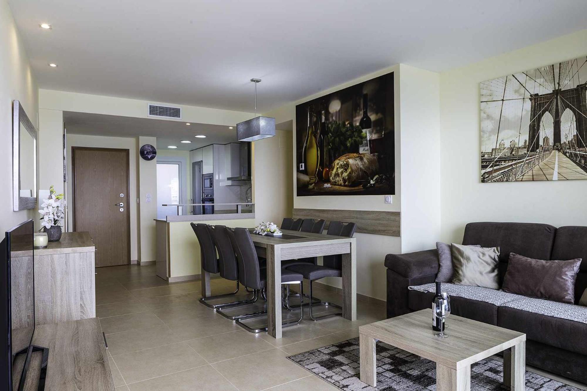 Apartamento con vista al mar