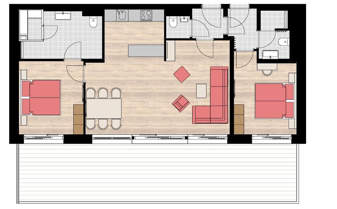 Two-Bedroom Apartment with Sauna - Photo 13