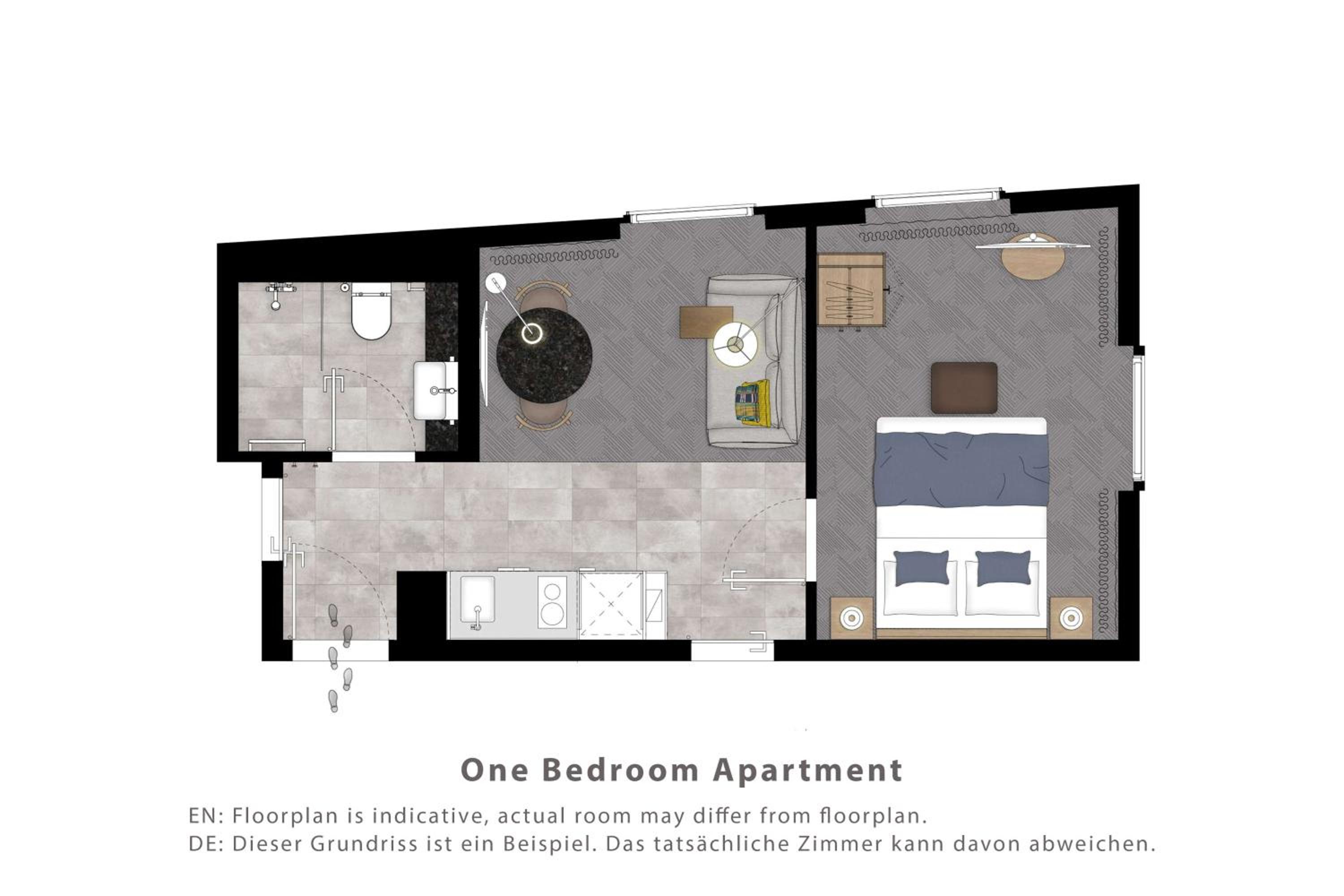 One-Bedroom Apartment - Photo 3