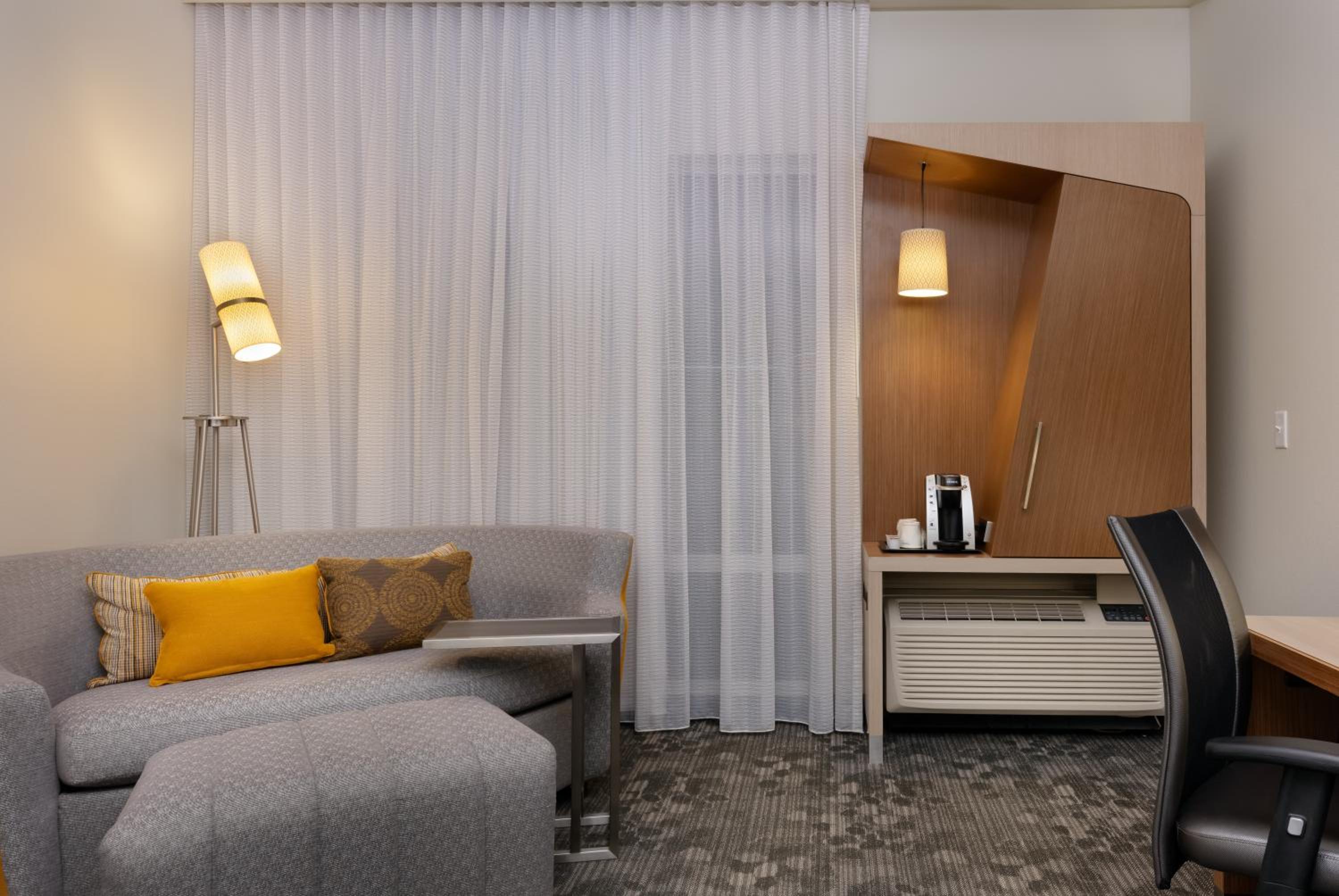 King Room with Sofa Bed and Roll-in Shower - Mobility Accessible