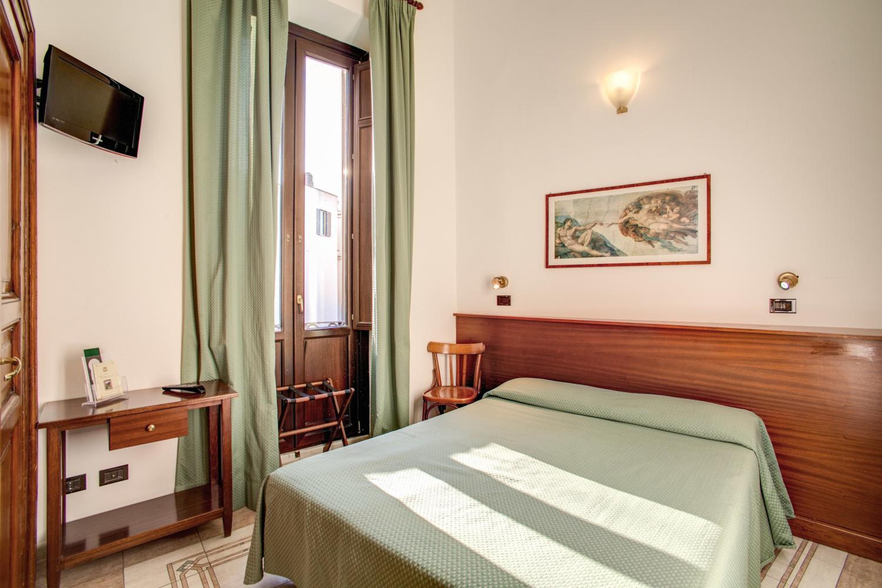 Habitación Doble o con Dos Camas con Baño Privado Externo