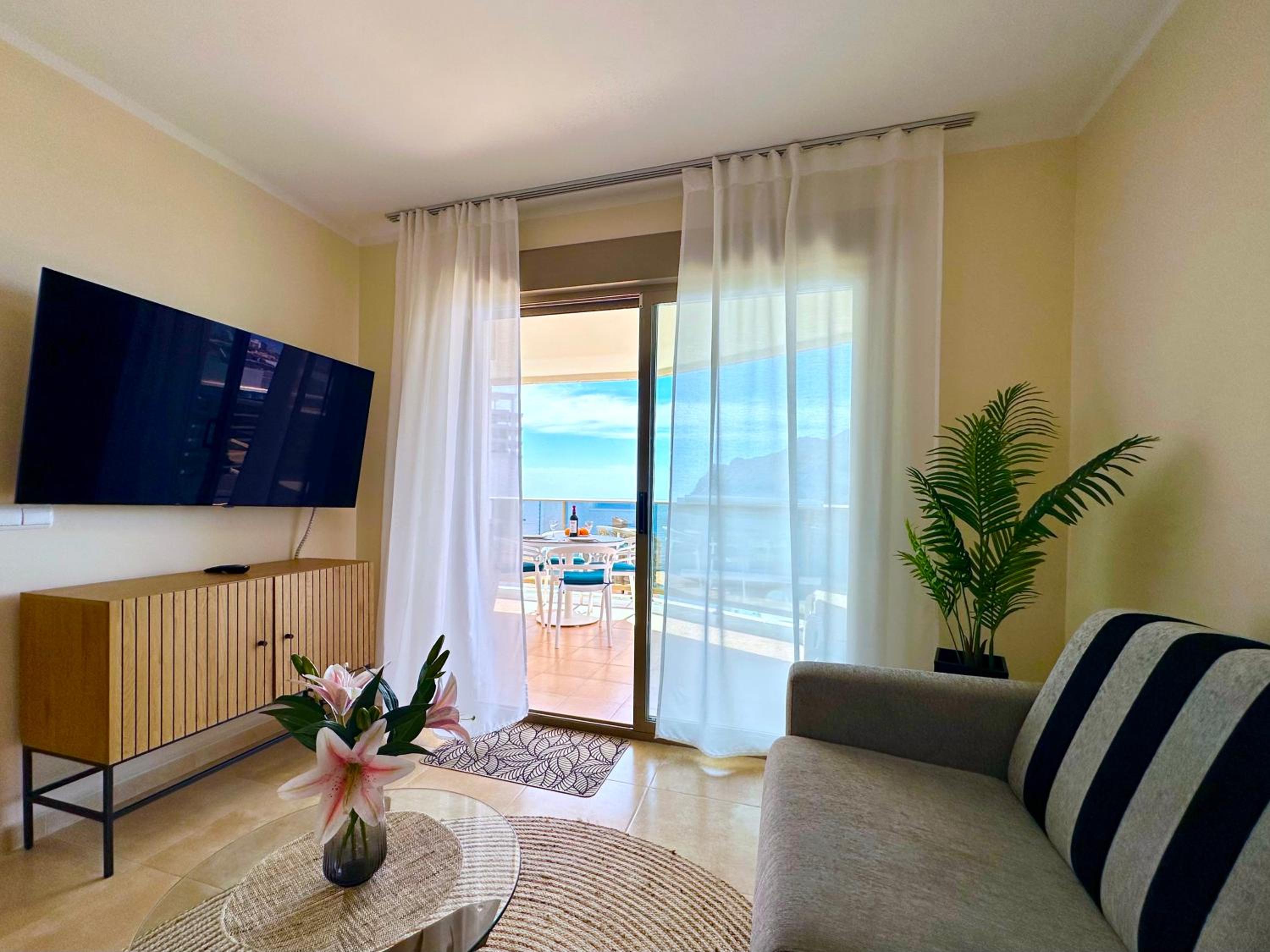 Apartamento con vista al mar