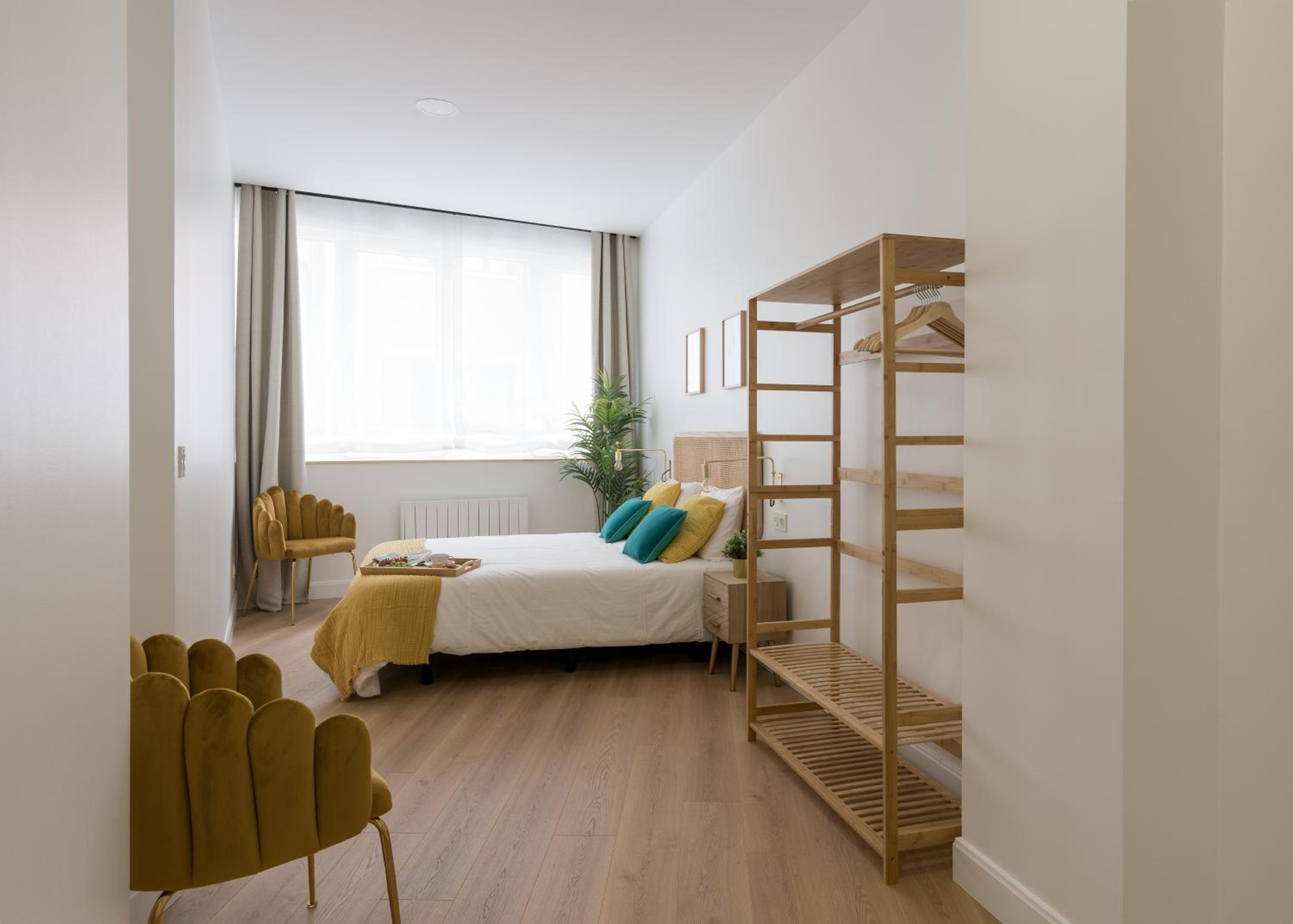 Estudio King con Sofá Cama