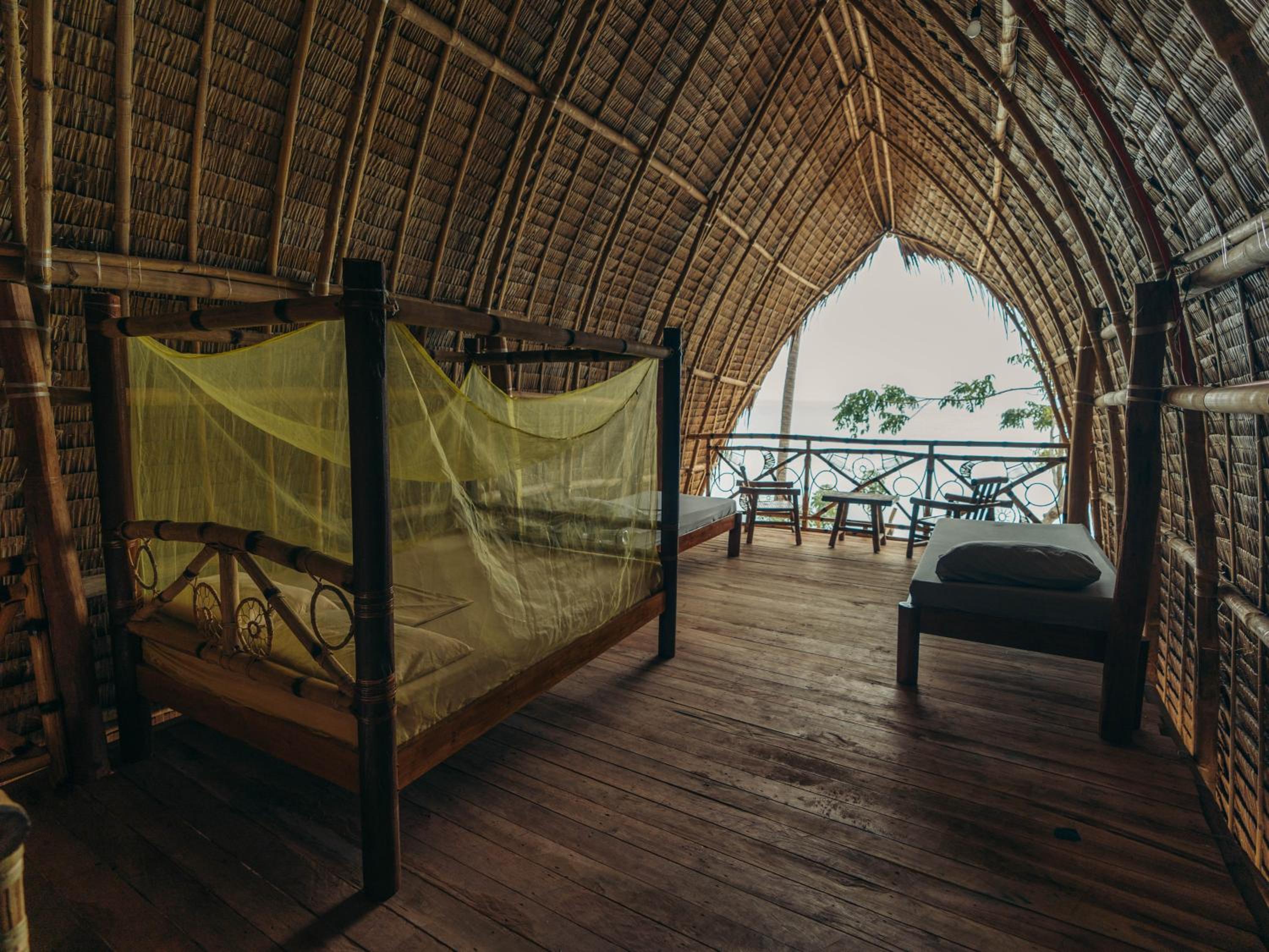 XL Bamboo Hut with Sea View  photo 1