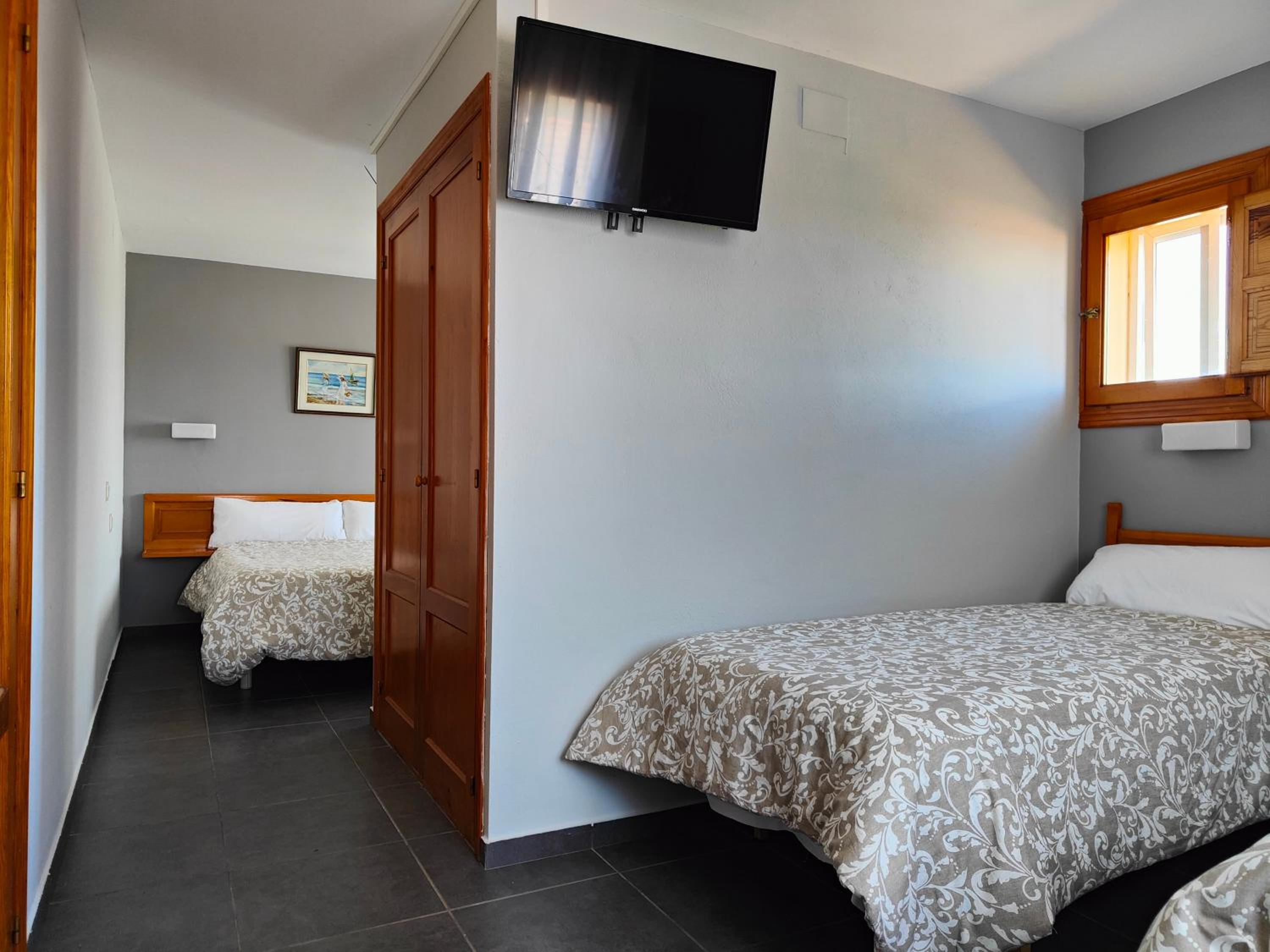 Habitación familiar con baño