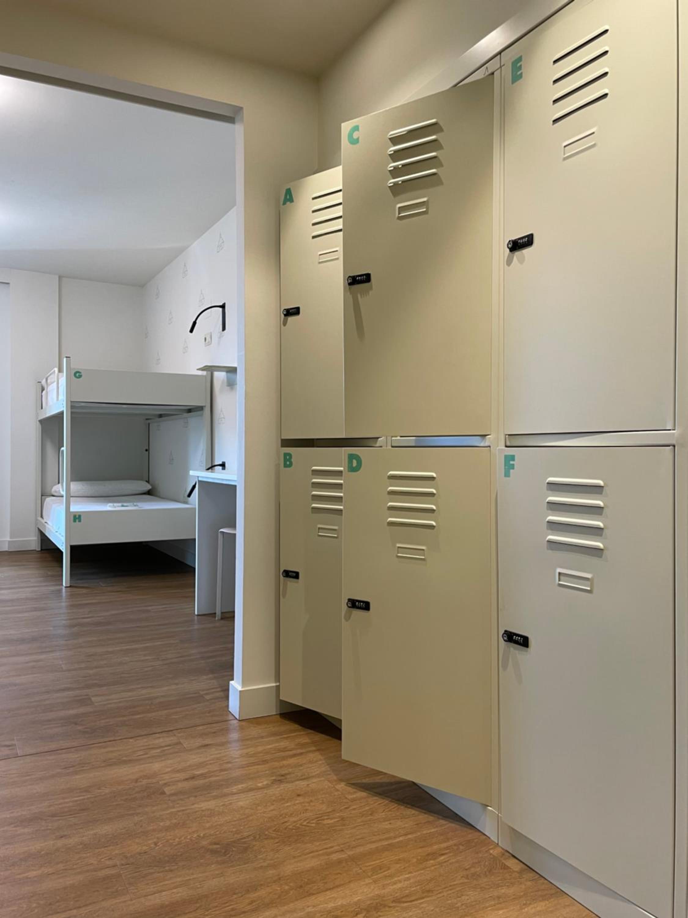 Bed in 8-Bed Female Dormitory Room