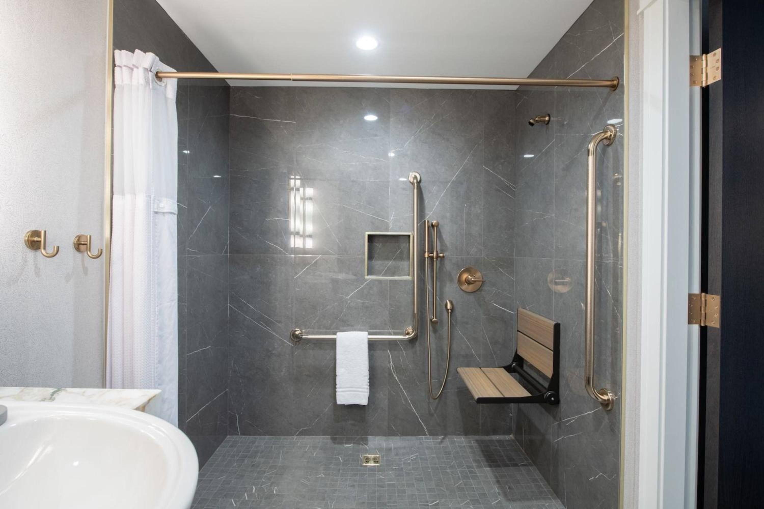 Accessible Room, 1 King Bed, Roll-In Shower - Photo 6
