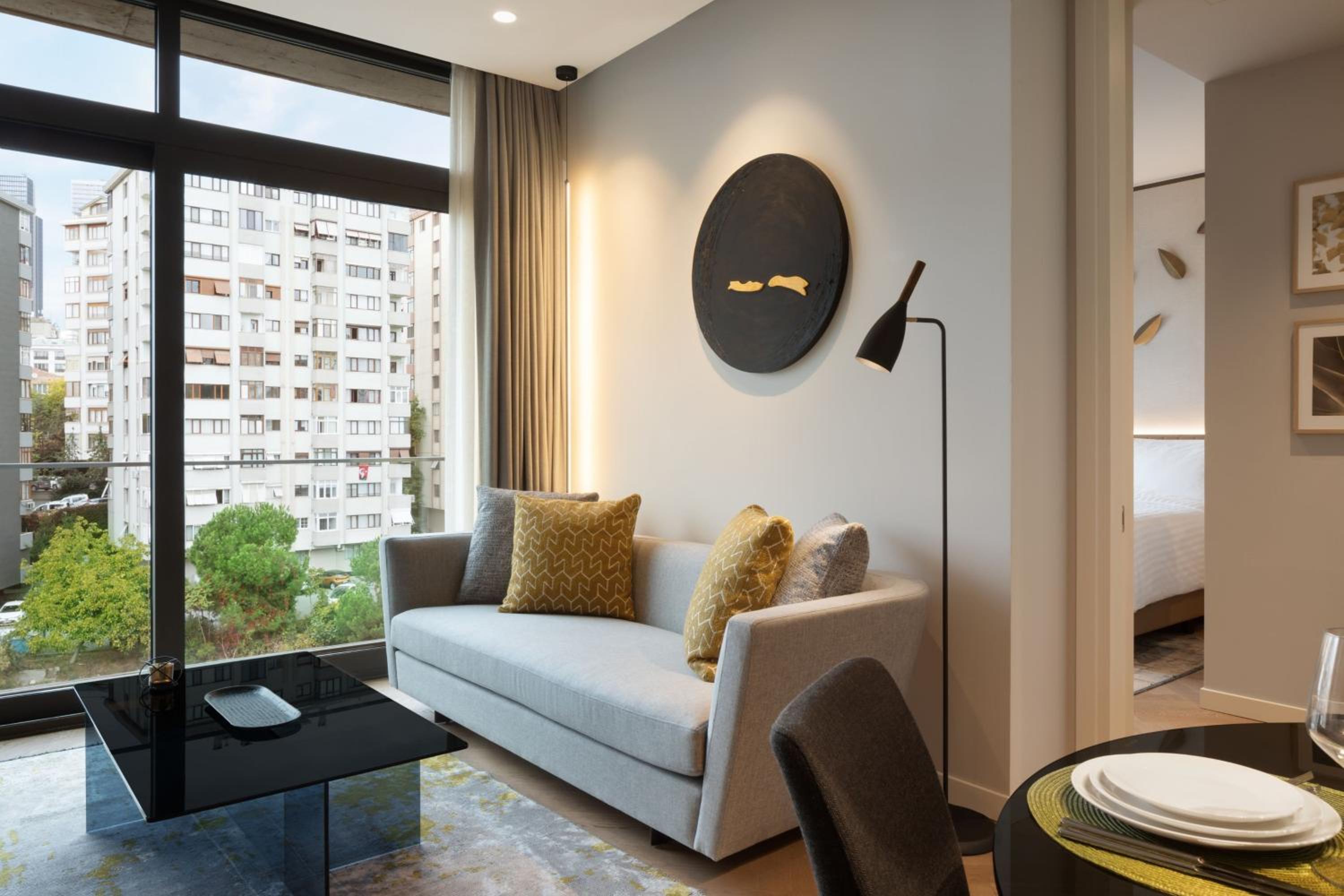 One Bedroom Larger Apartment with Balcony and City View