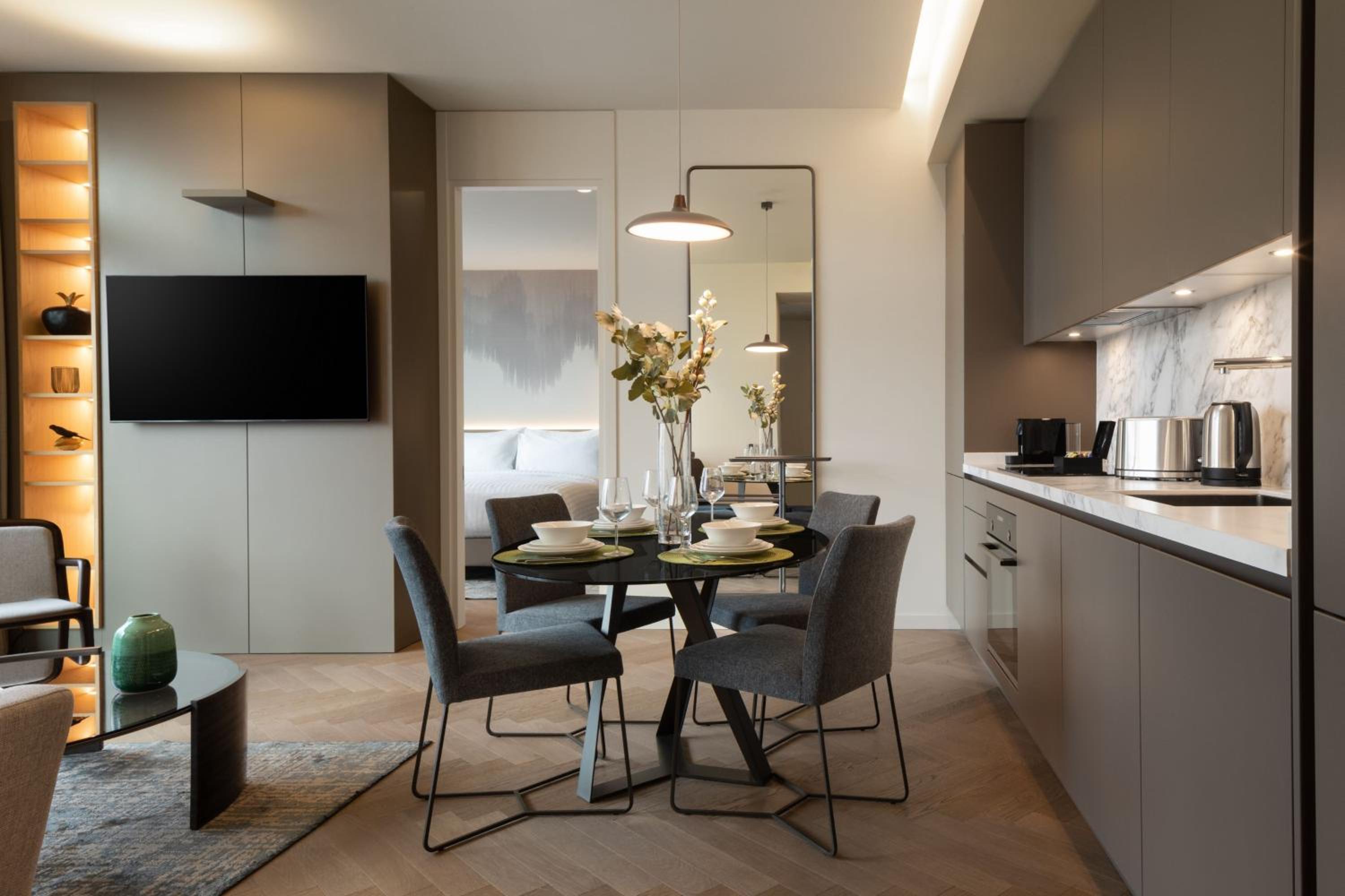 Two Bedroom Larger Apartment with Balcony and City View