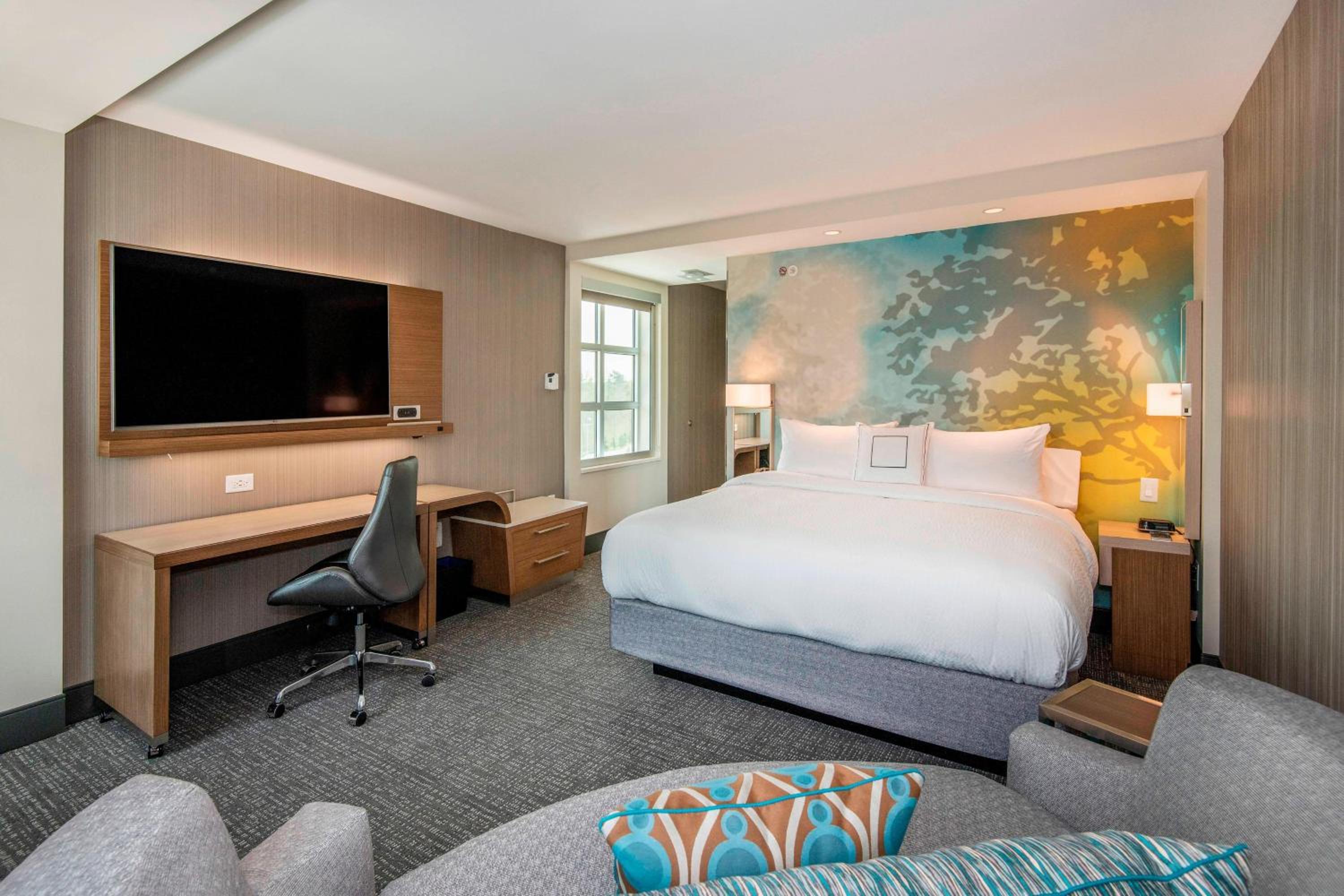 King Room with Sofa Bed and Roll-in Shower - Mobility Accessible
