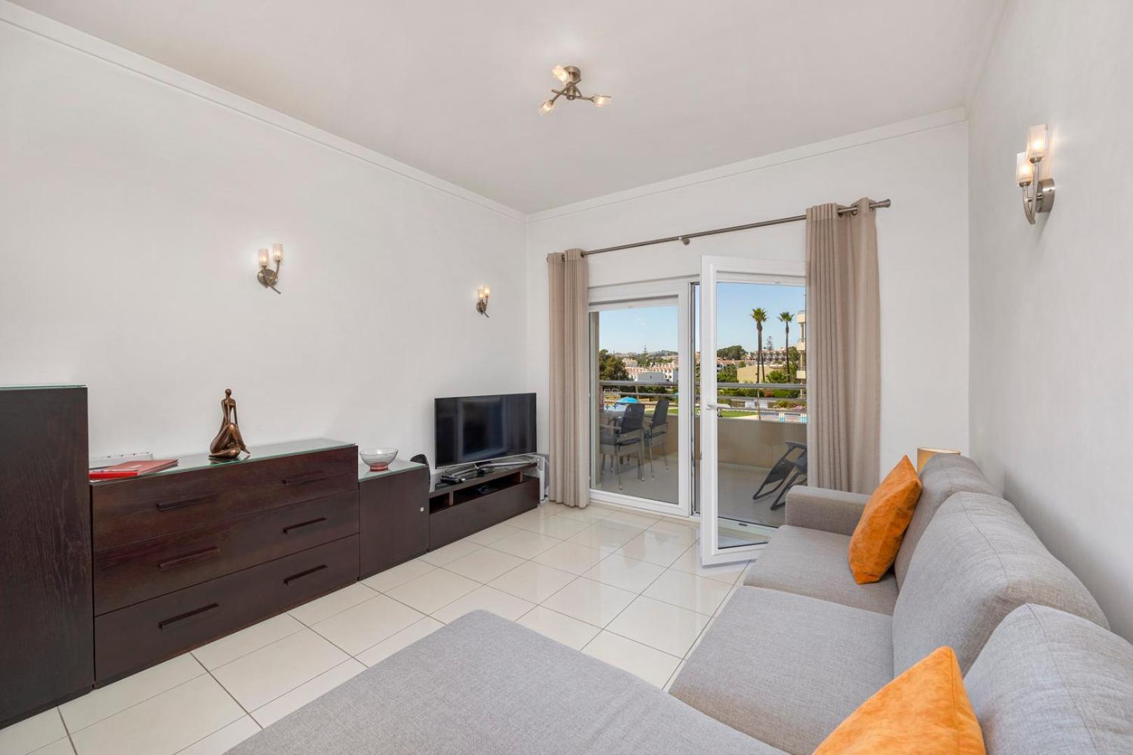 One-Bedroom Apartment with Balcony and Sea View