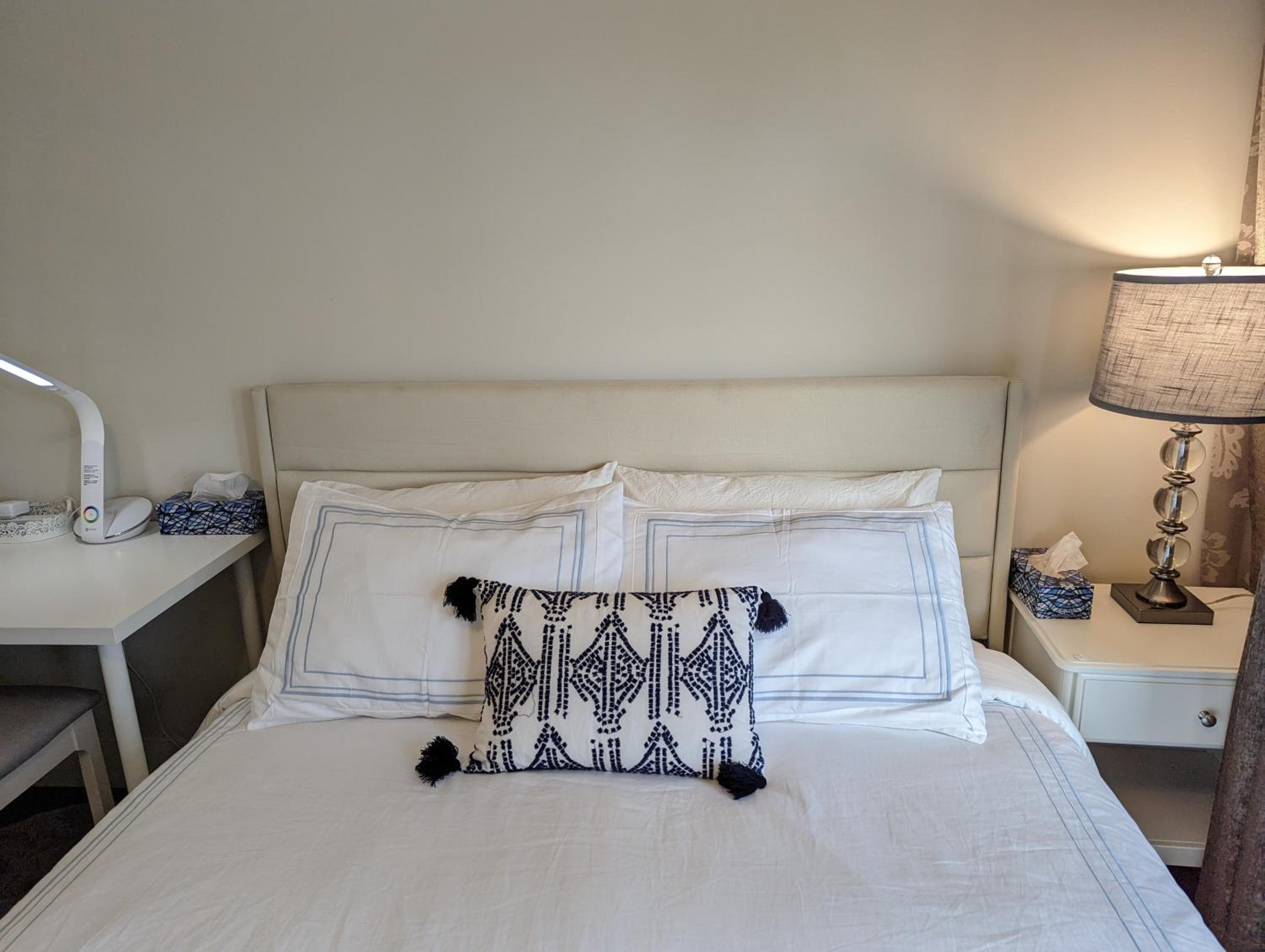 Queen Room With Shared Bathroom